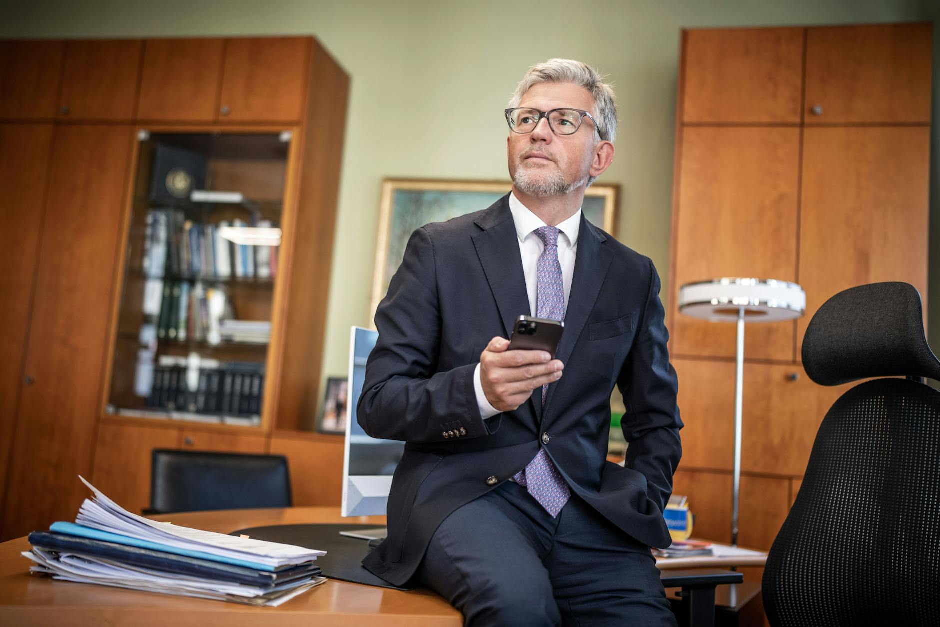 Andrij Melnyk, scheidender Botschafter der Ukraine in Deutschland. Auf Twitter bleibt er hoffentlich.