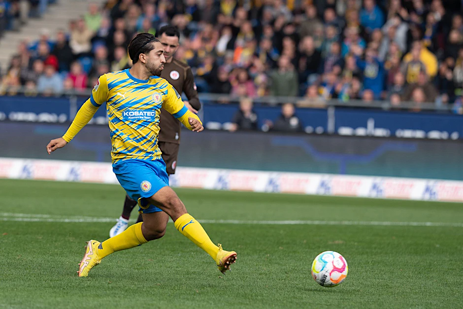 Immanuel Pherai war Braunschweigs Matchwinner gegen den FC St. Pauli.   - Nutzung nur nach schriftlicher Vereinbarung mit der dpa