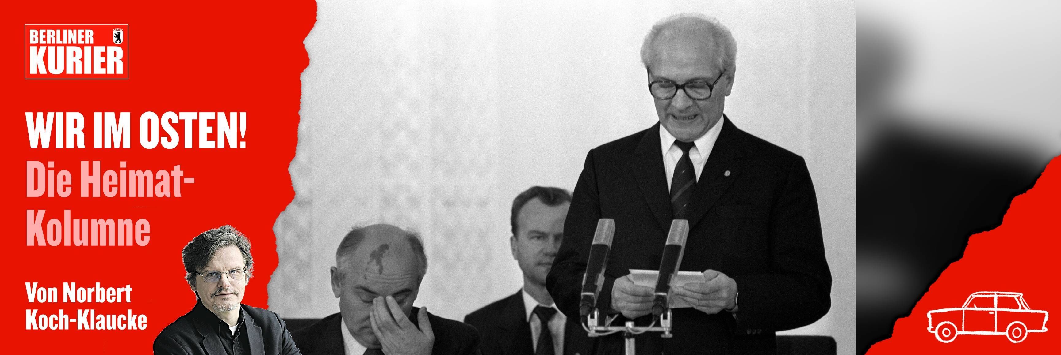 Image - Macht mir nicht den Honecker! Große Reden will im Osten keiner mehr hören