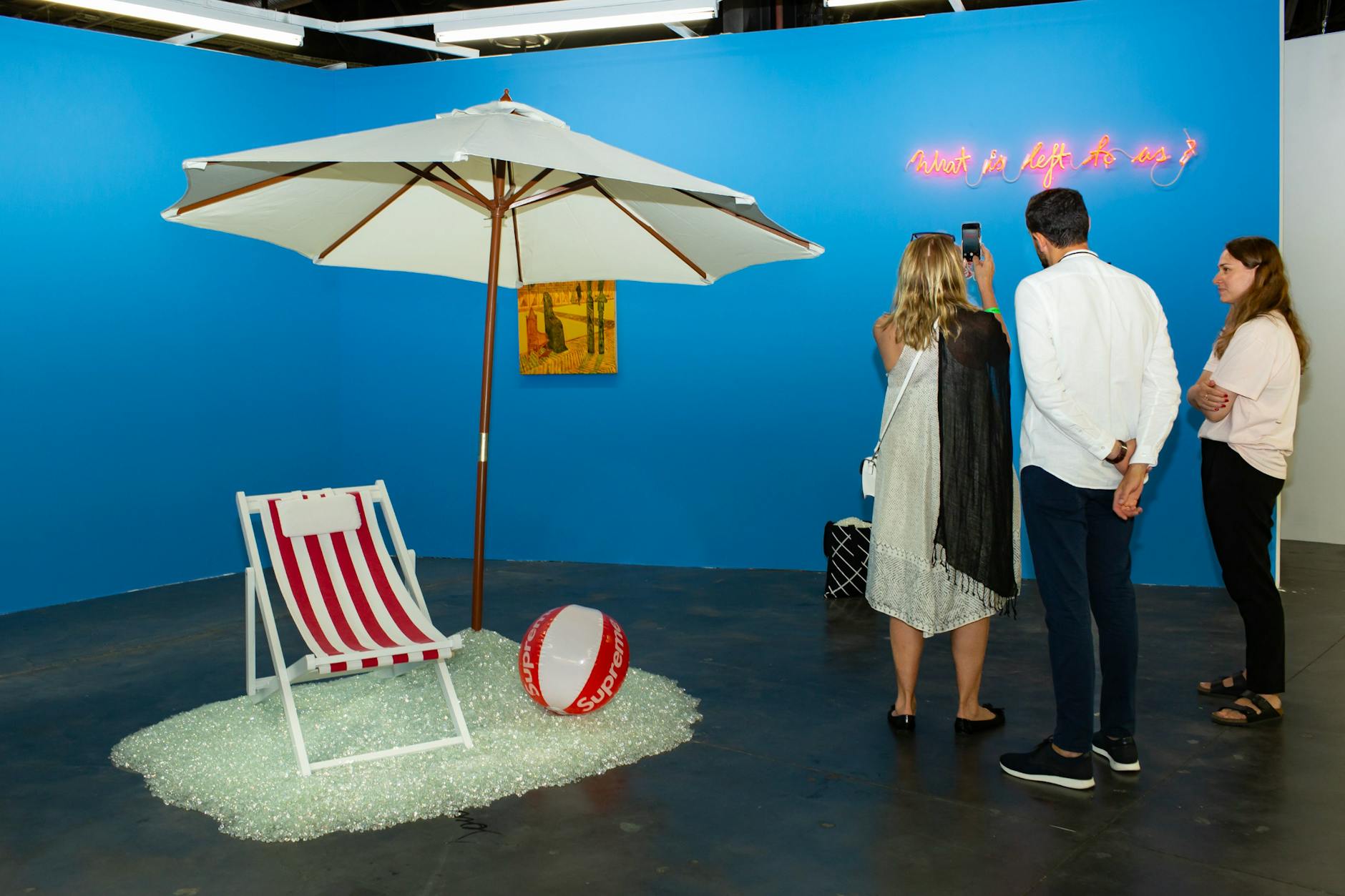 Installationsansicht der Art-O-Rama in Marseille, 2022