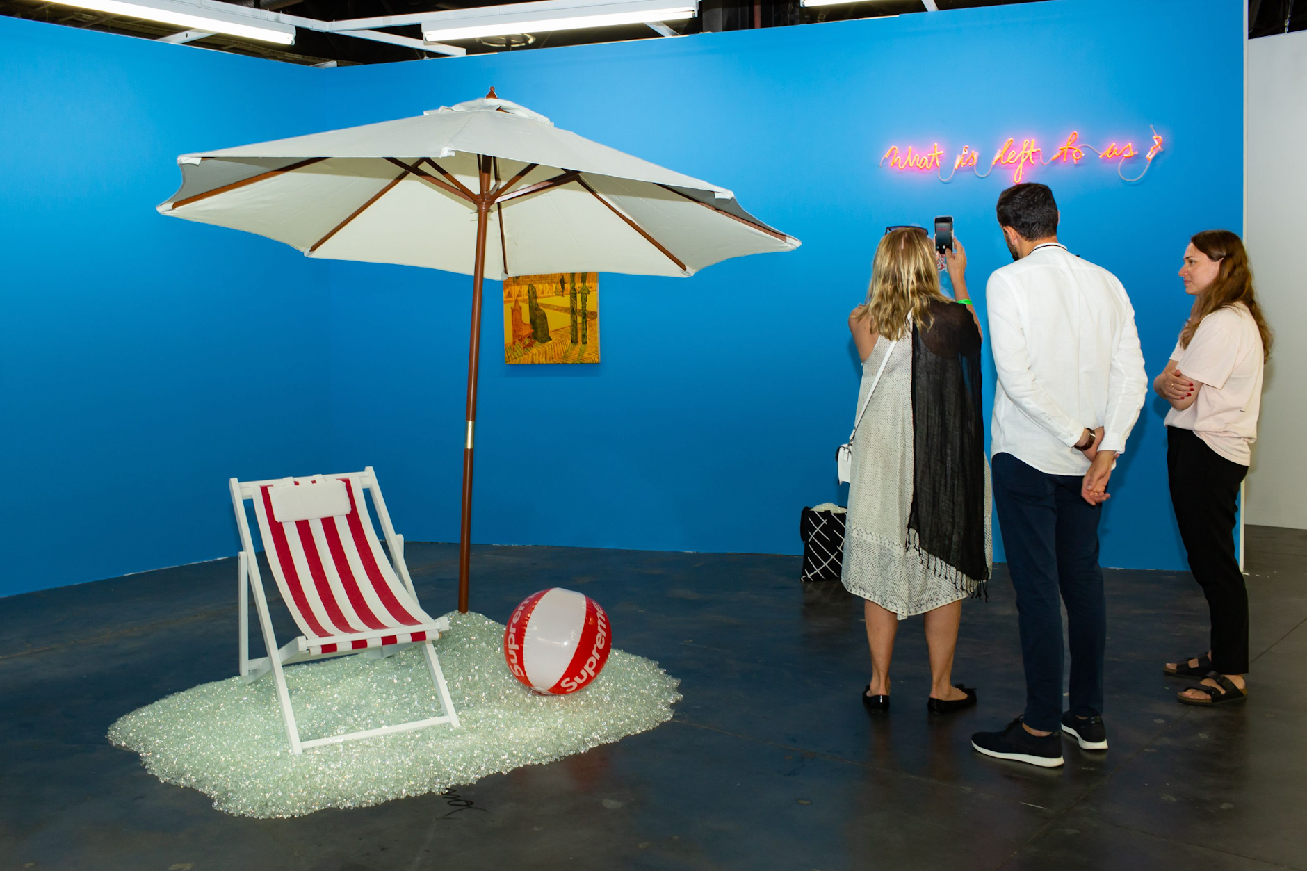 Installationsansicht der Art-O-Rama in Marseille, 2022