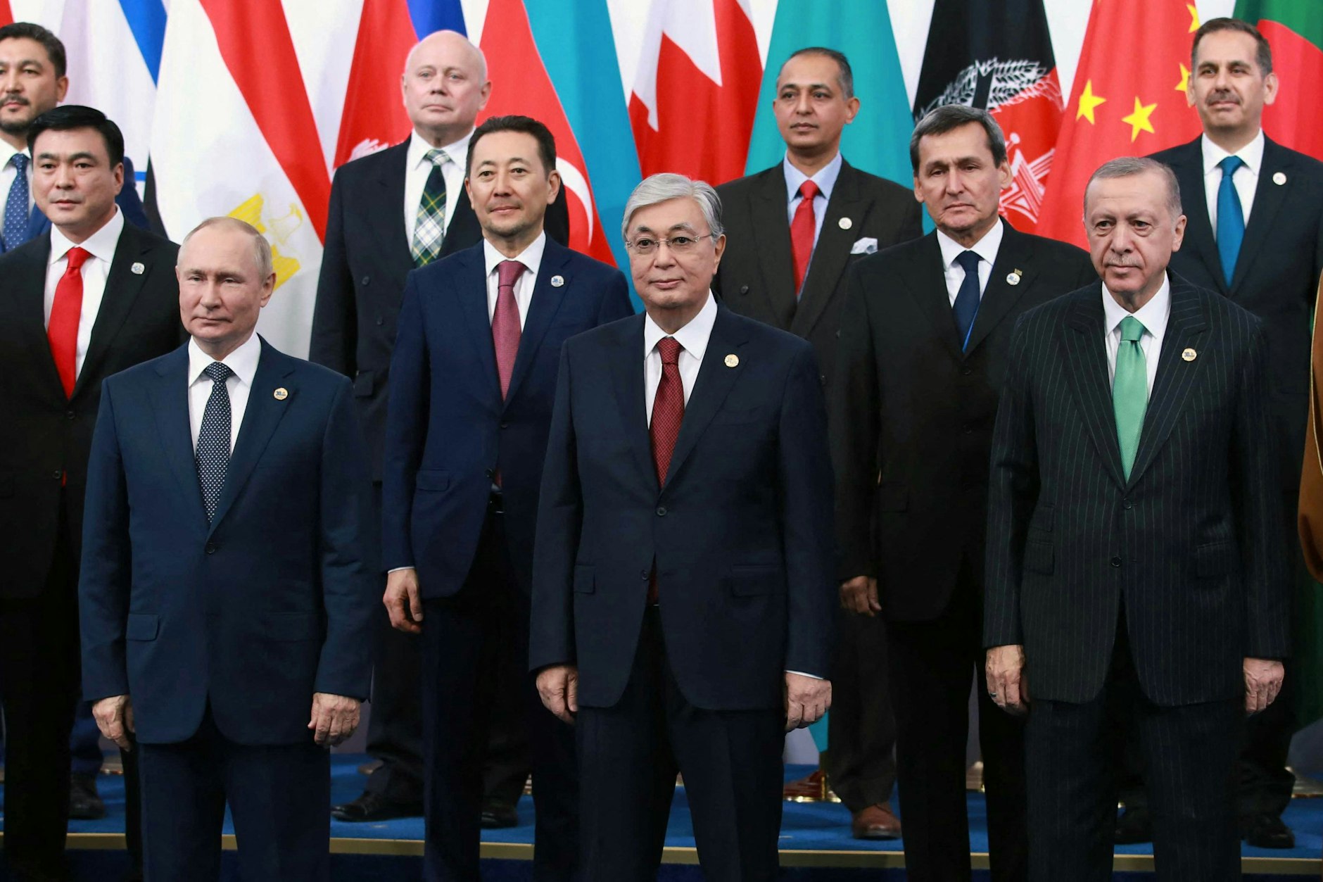 Das traditionelle Gruppenfoto vom CICA-Gipfel