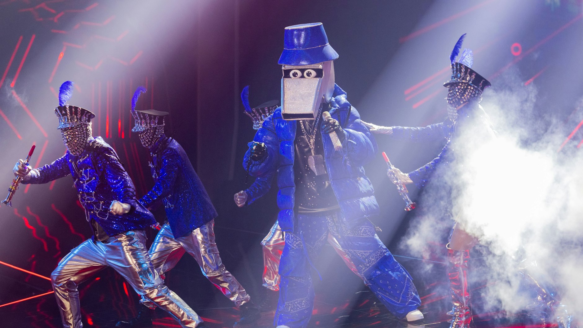 „The Masked Singer“: Die Pfeife tanzte, sang und schied in Show drei aus.