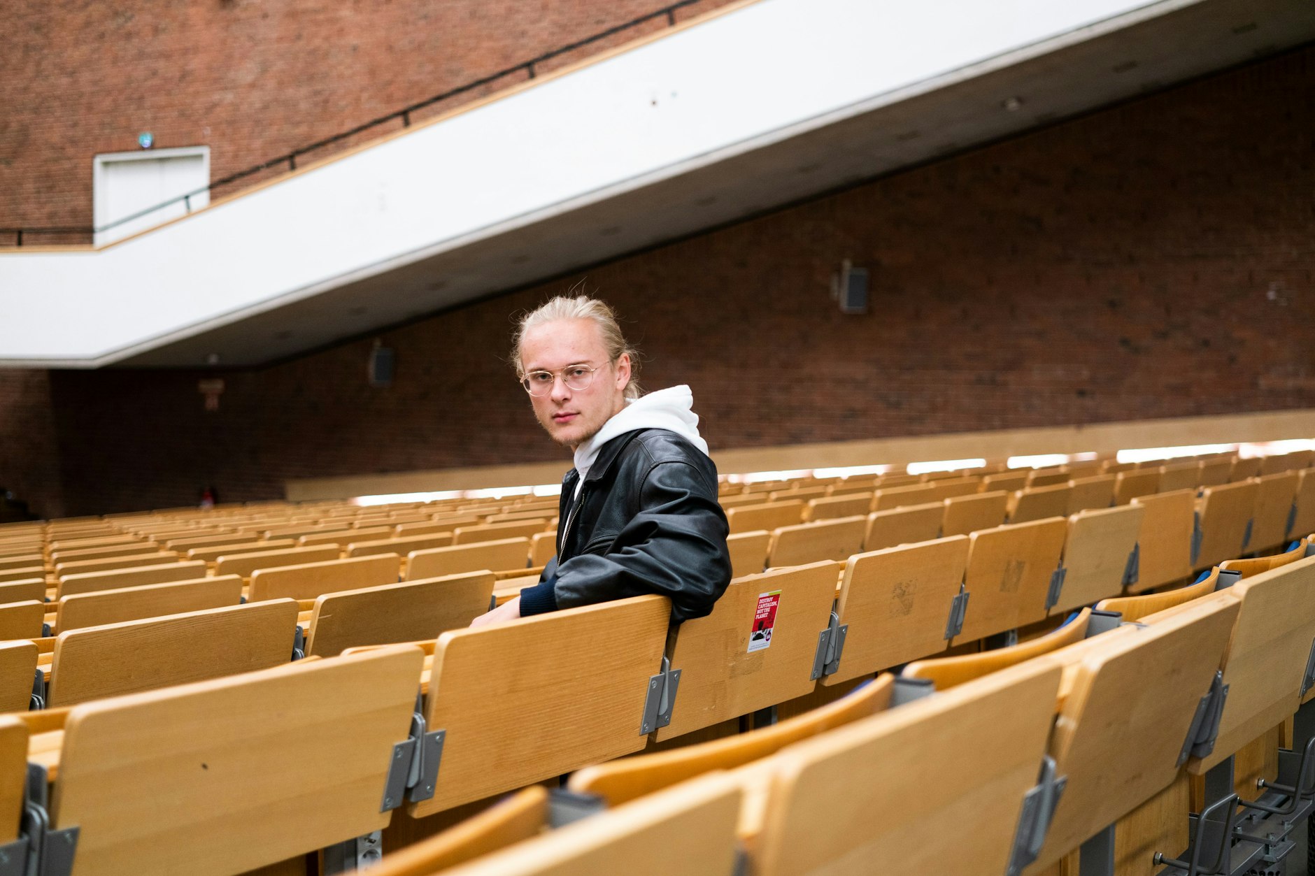 Simon Arzuman, Student an der TU Berlin, sucht seit Monaten eine Wohnung in Berlin.