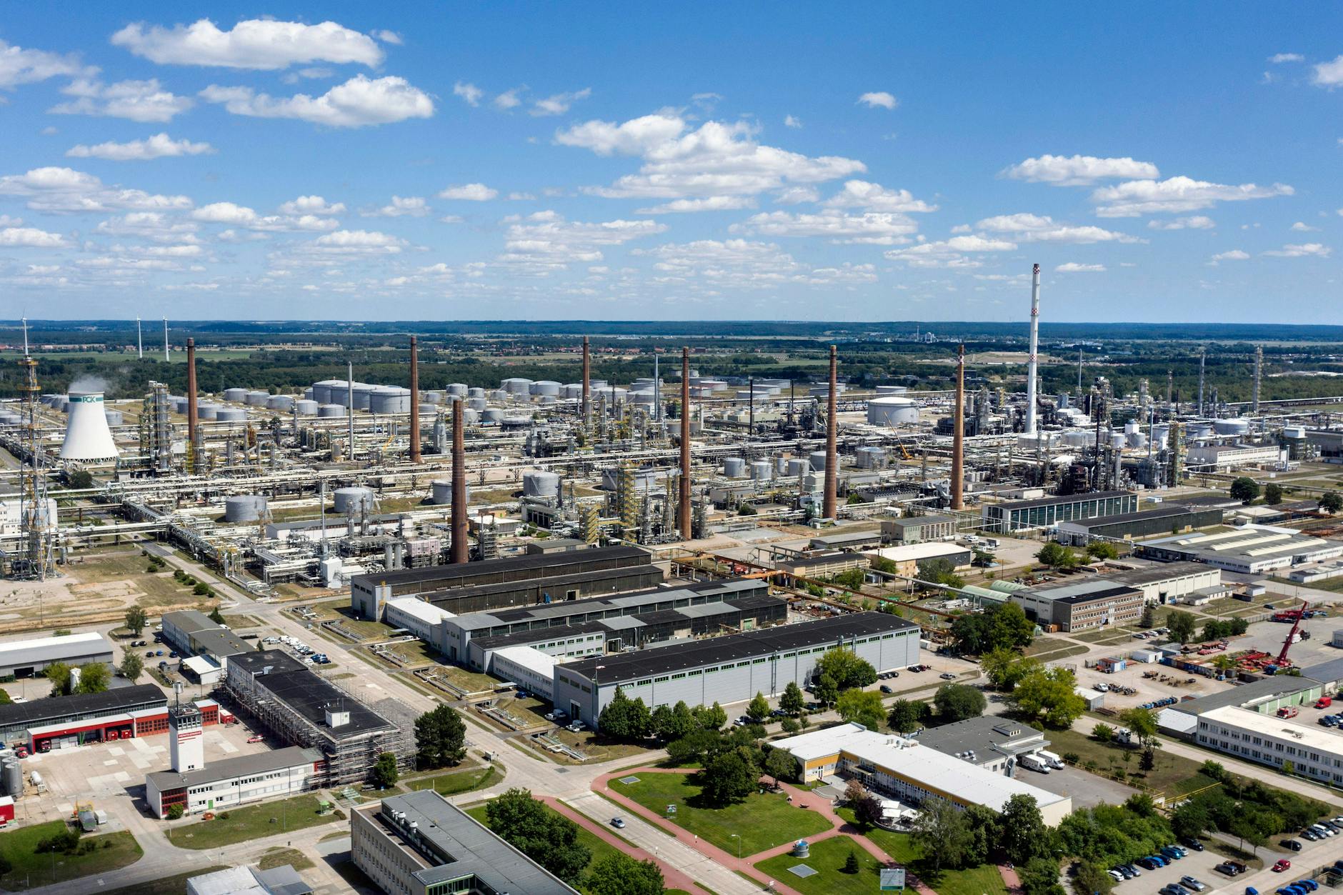 Die PCK-Raffinerie Schwedt