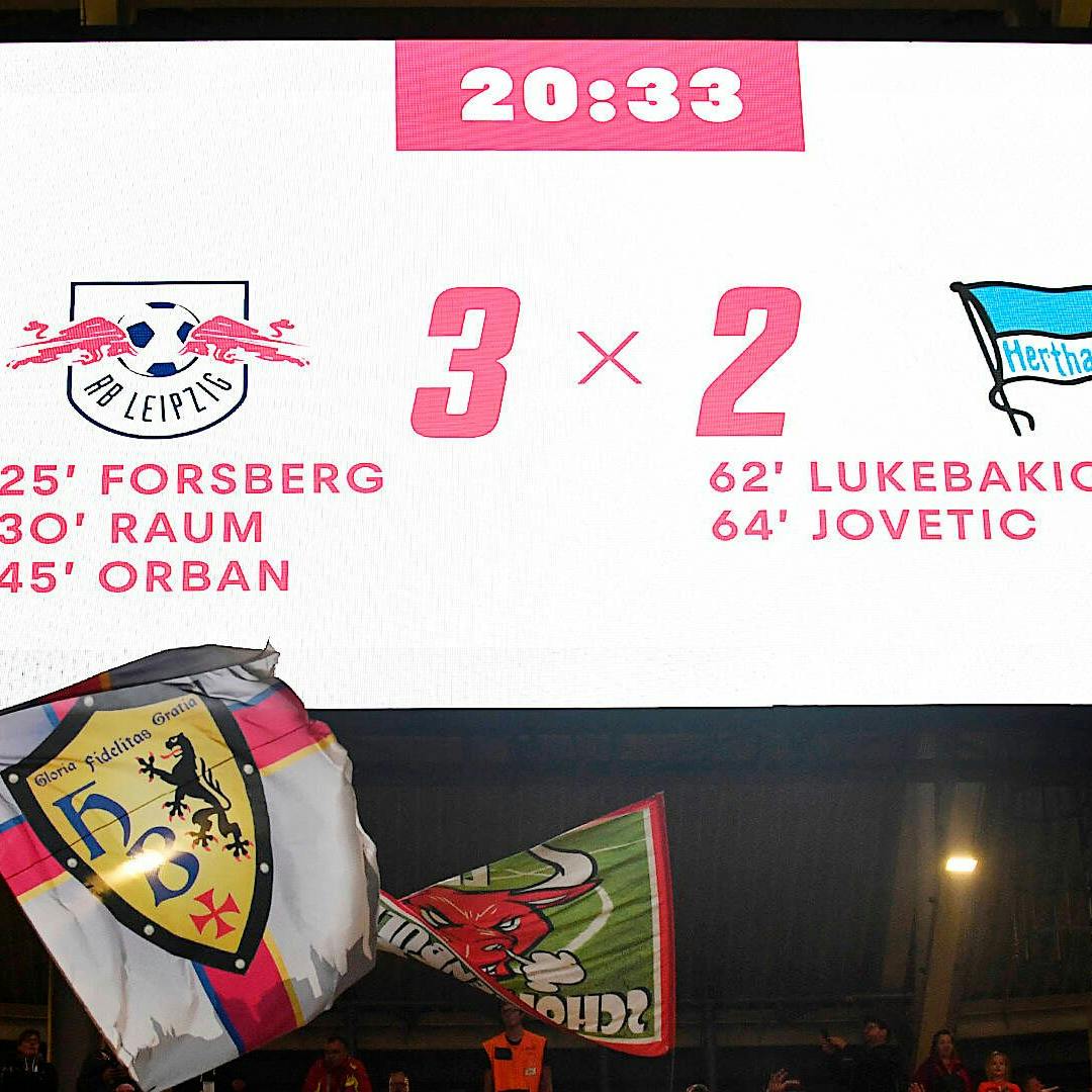 Aufholjagd, die nicht belohnt wurde. Hertha spielte nur in der zweiten Halbzeit richtig stark und machte aus einem 0:3 zur Pause ein 2:3.