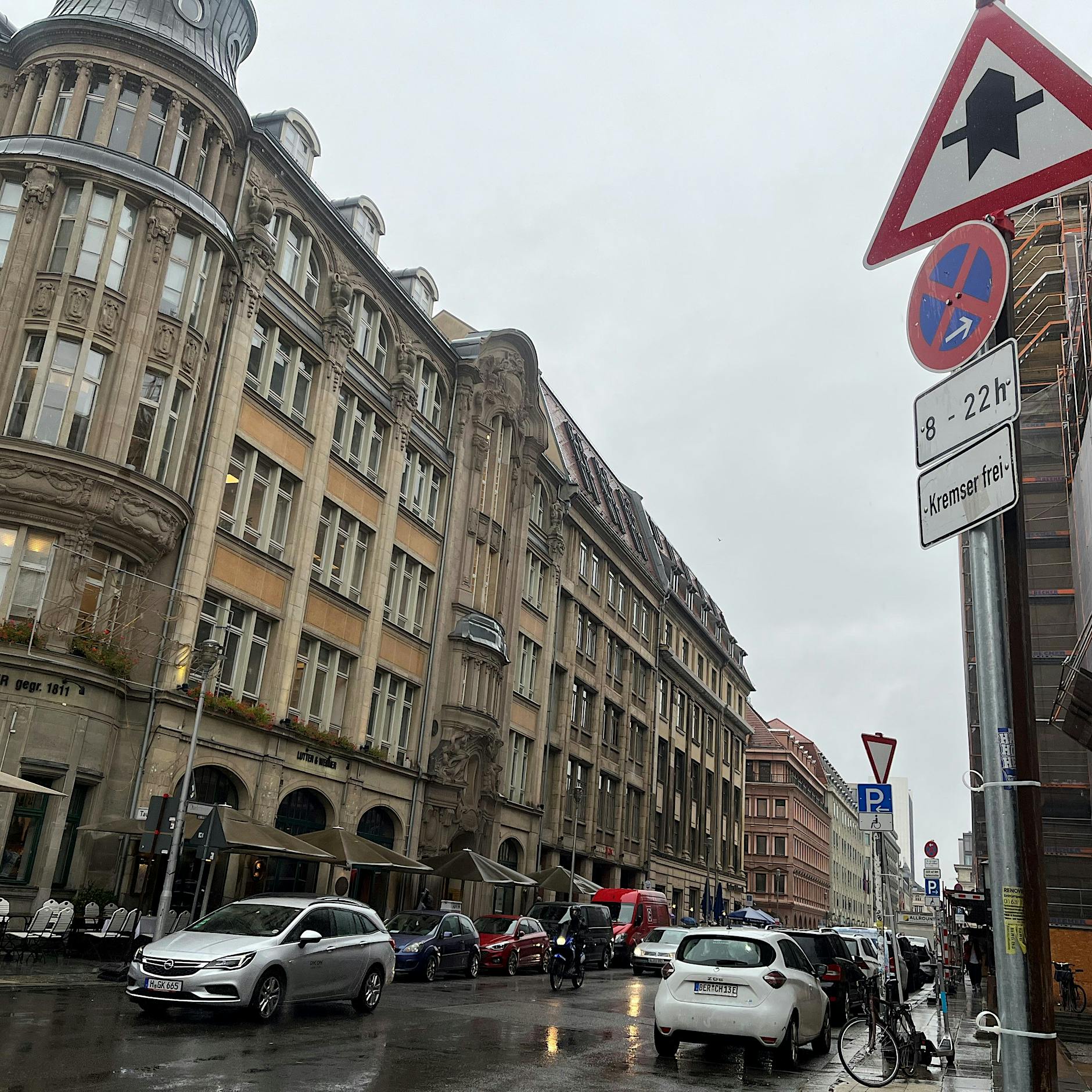 Für die neue Fahrradstraße in Mitte wird eine Autostrecke zerstückelt