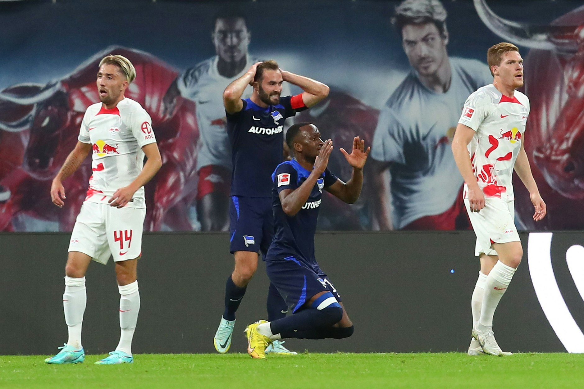 Der Ausflug zu RB Leipzig endet für Hertha BSC ohne Punkt.