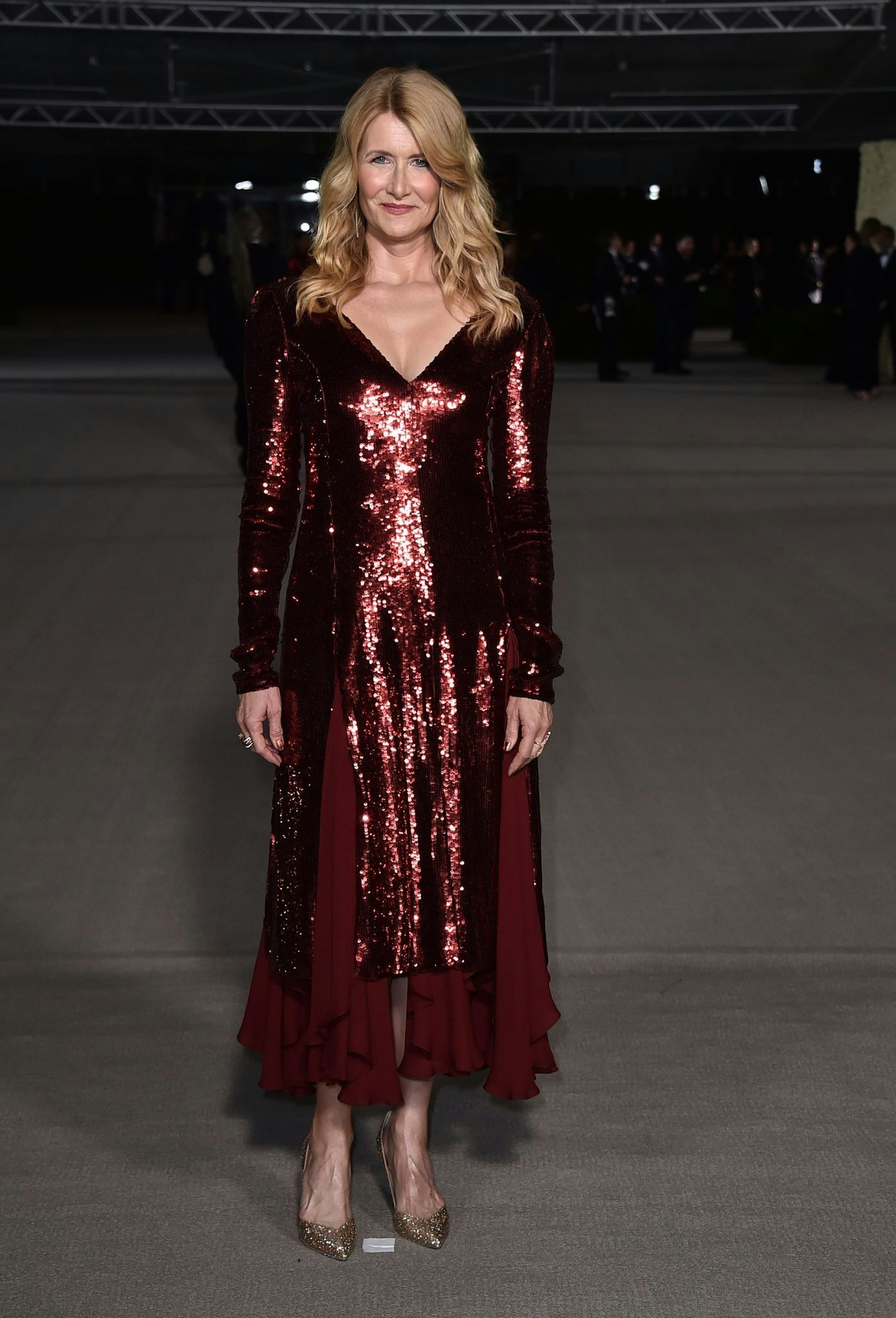 Laura Linney im Academy Museum of Motion Pictures.  