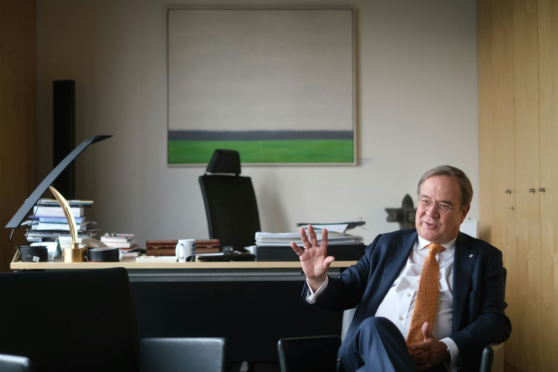 Armin Laschet hält Berlin für eine faszinierende Stadt – sie wird seiner Meinung nach aber unter Wert regiert.  

