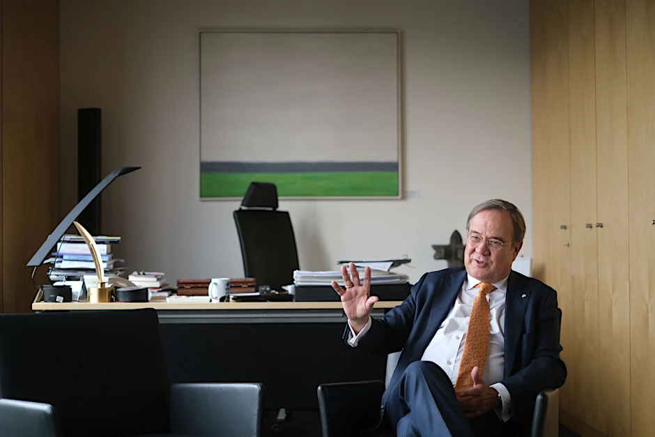 Armin Laschet hält Berlin für eine faszinierende Stadt – sie wird seiner Meinung nach aber unter Wert regiert.  
              
              