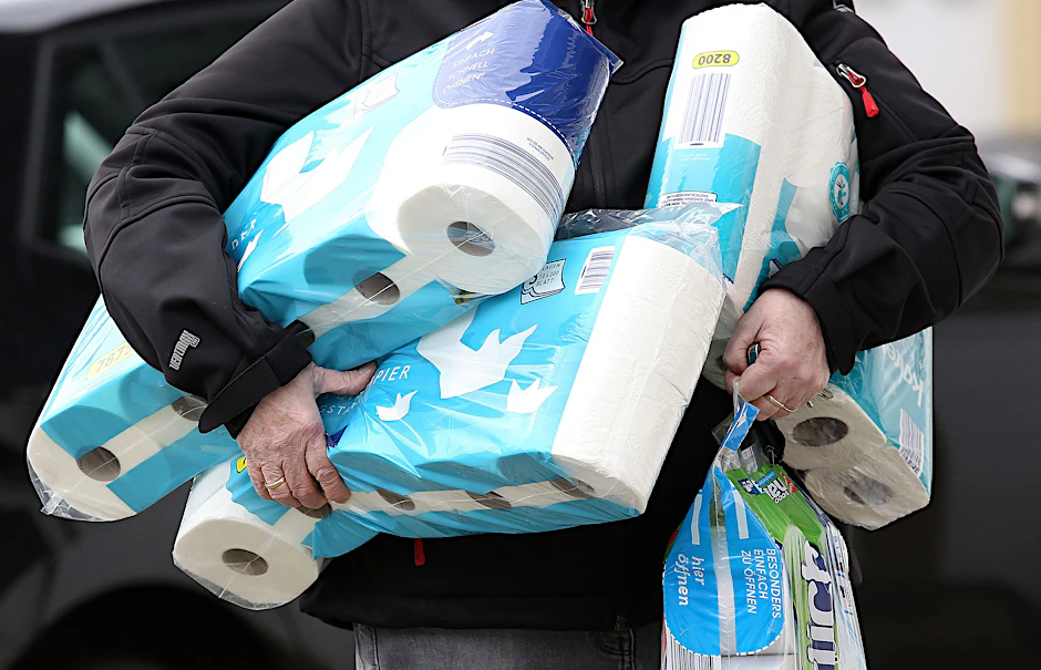 Naja, mehr als die handelsübliche Zehnerpackung muss es nun aber echt nicht sein.