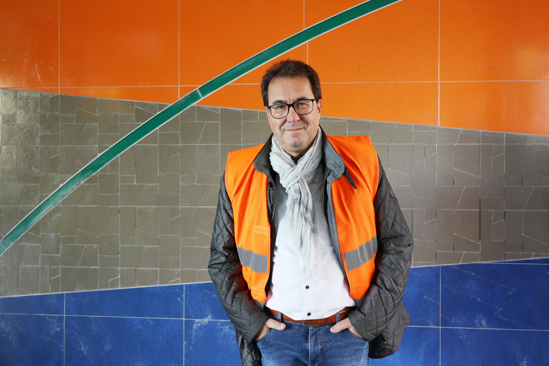 Uwe Kutscher ist Bauchef der Berliner U-Bahn. Mit erwarteten Kosten von 90 Millionen bis 100 Millionen Euro ist die Sanierung der Nordstrecke der U6 eines der größten Sanierungsvorhaben in Berlin.&nbsp;