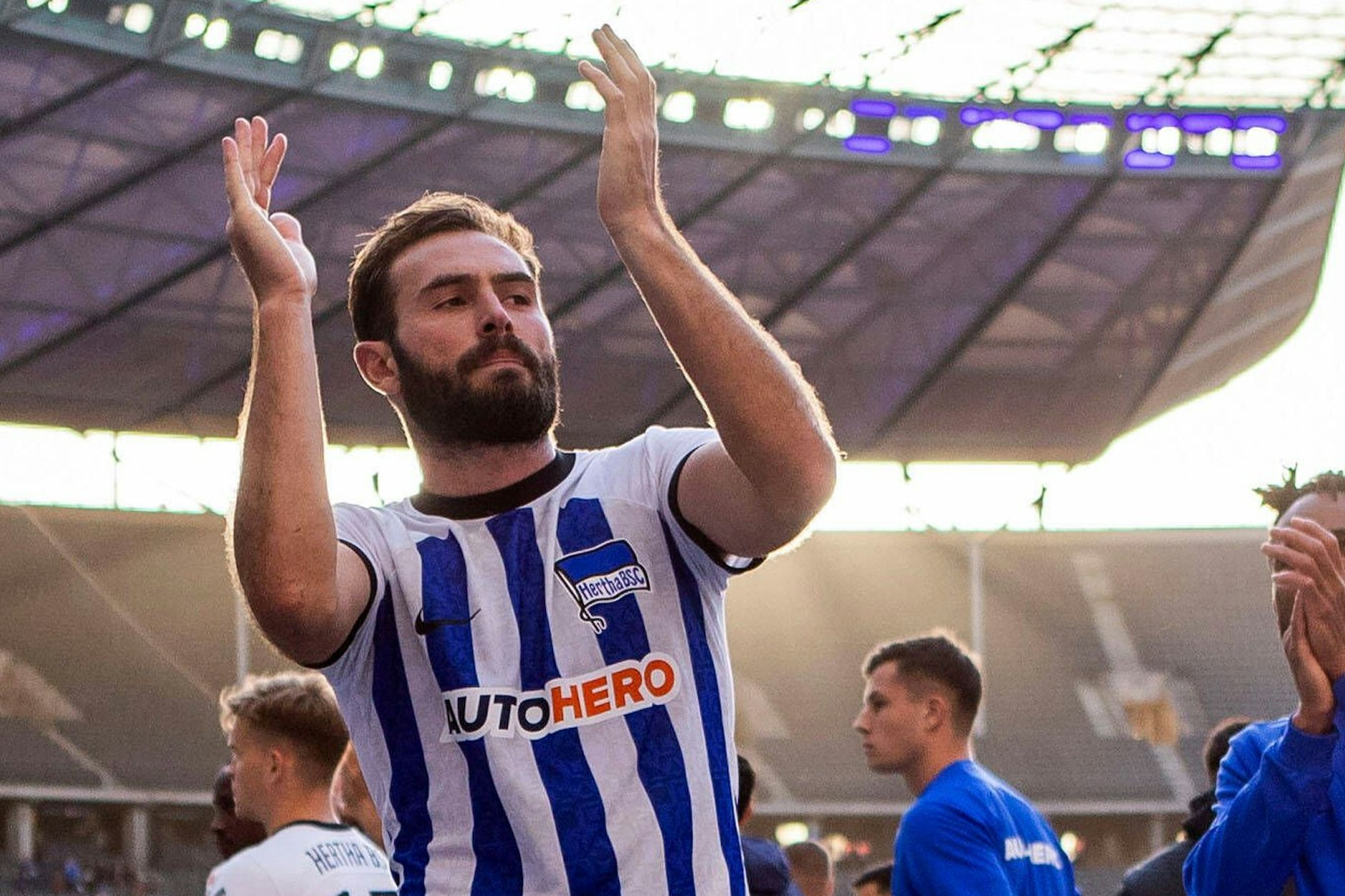 Lucas Tousart gehört mittlerweile zu den Führungsfiguren im Team von Hertha BSC.