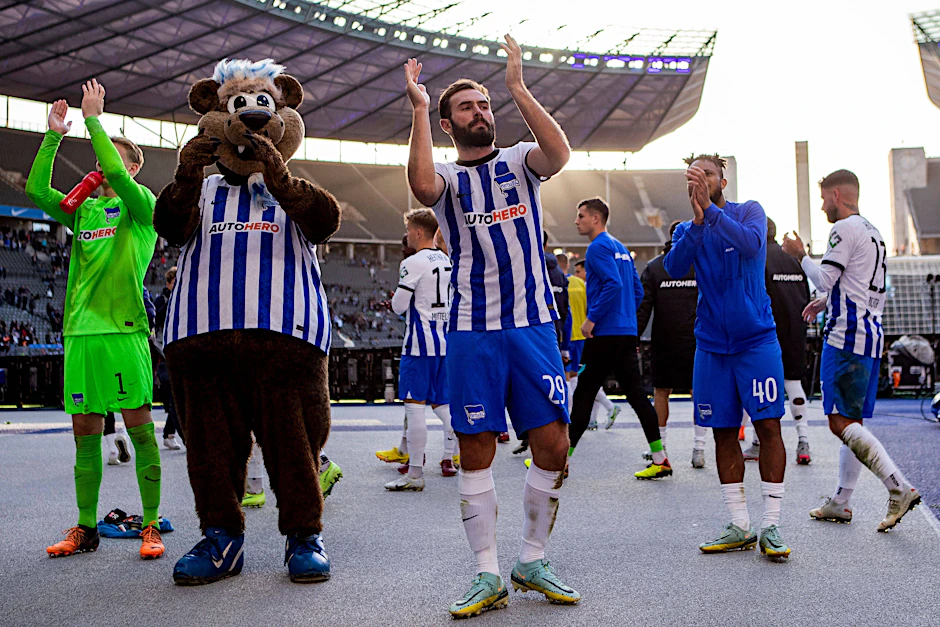 Lucas Tousart gehört mittlerweile zu den Führungsfiguren im Team von Hertha BSC.