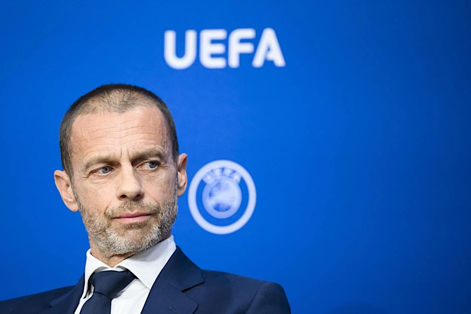 ARCHIV - Aleksander Ceferin ist der Präsident der UEFA.  a