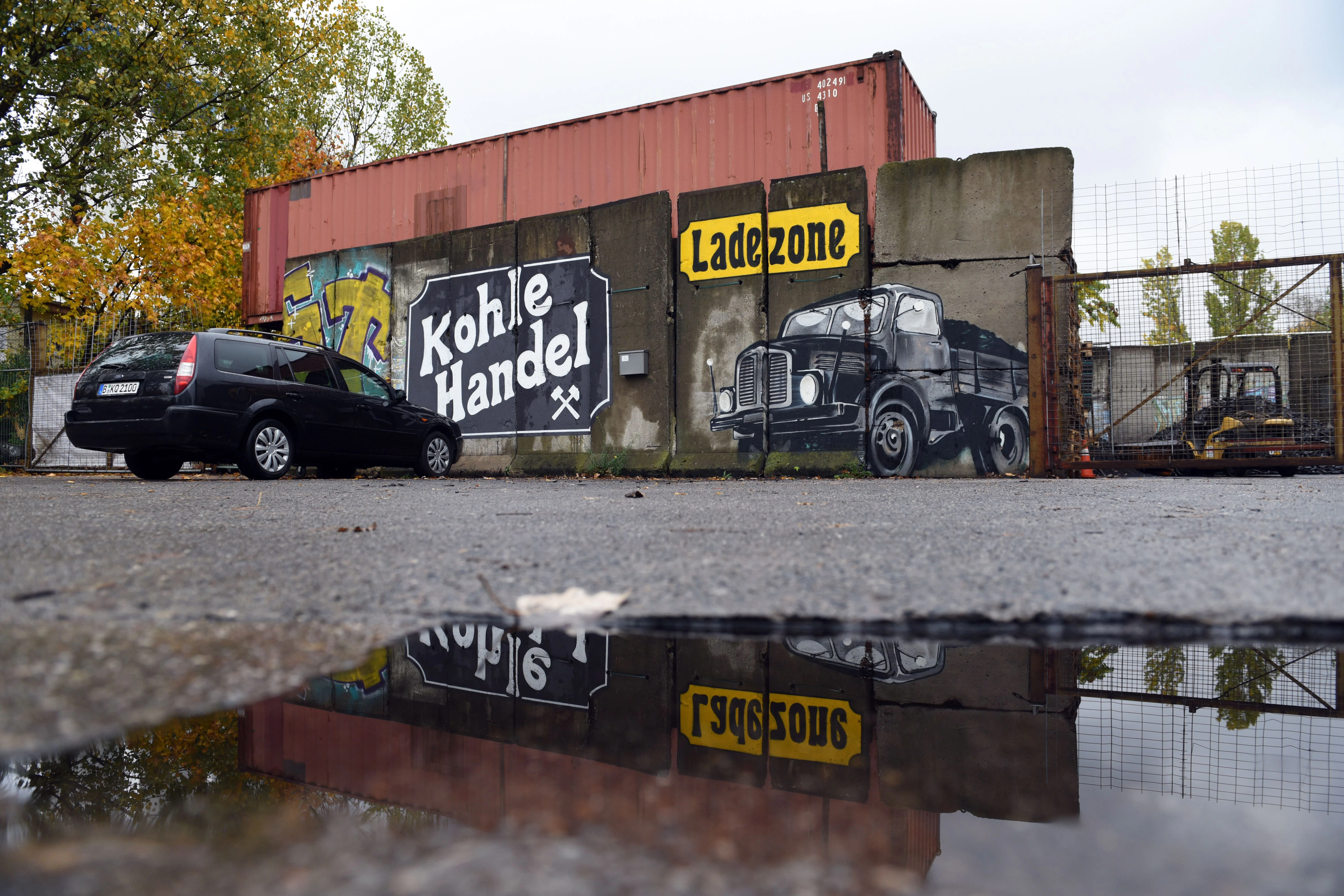 Der Kohlenplatz von Arnd Teiche, dem letzten Kohlenhändler in Prenzlauer Berg.&nbsp;