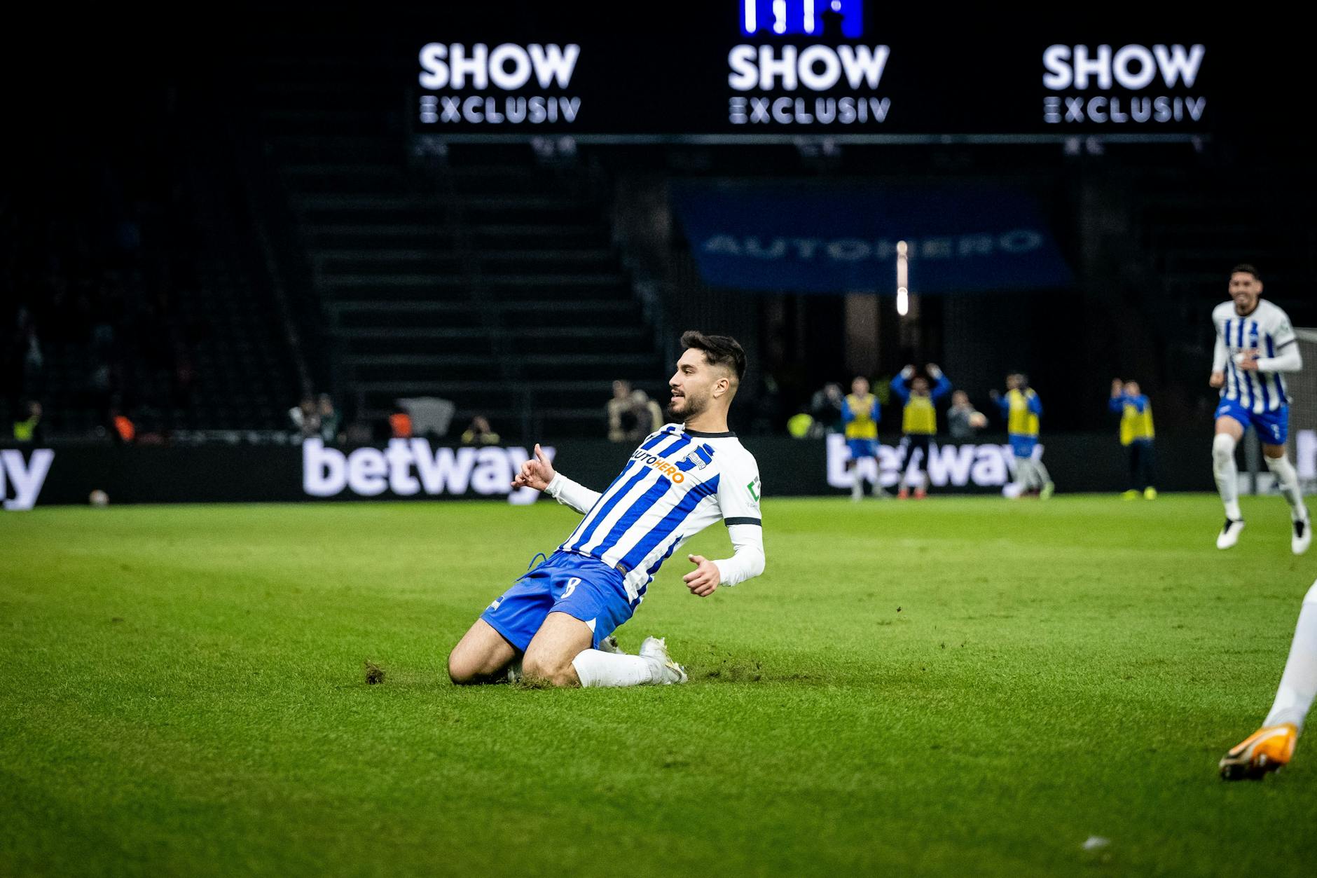 Herthas Suat Serdar traf beim vergangenen Heimspiel zum 2:1 gegen den SC Freiburg. Am Ende hieß es nur 2:2. 