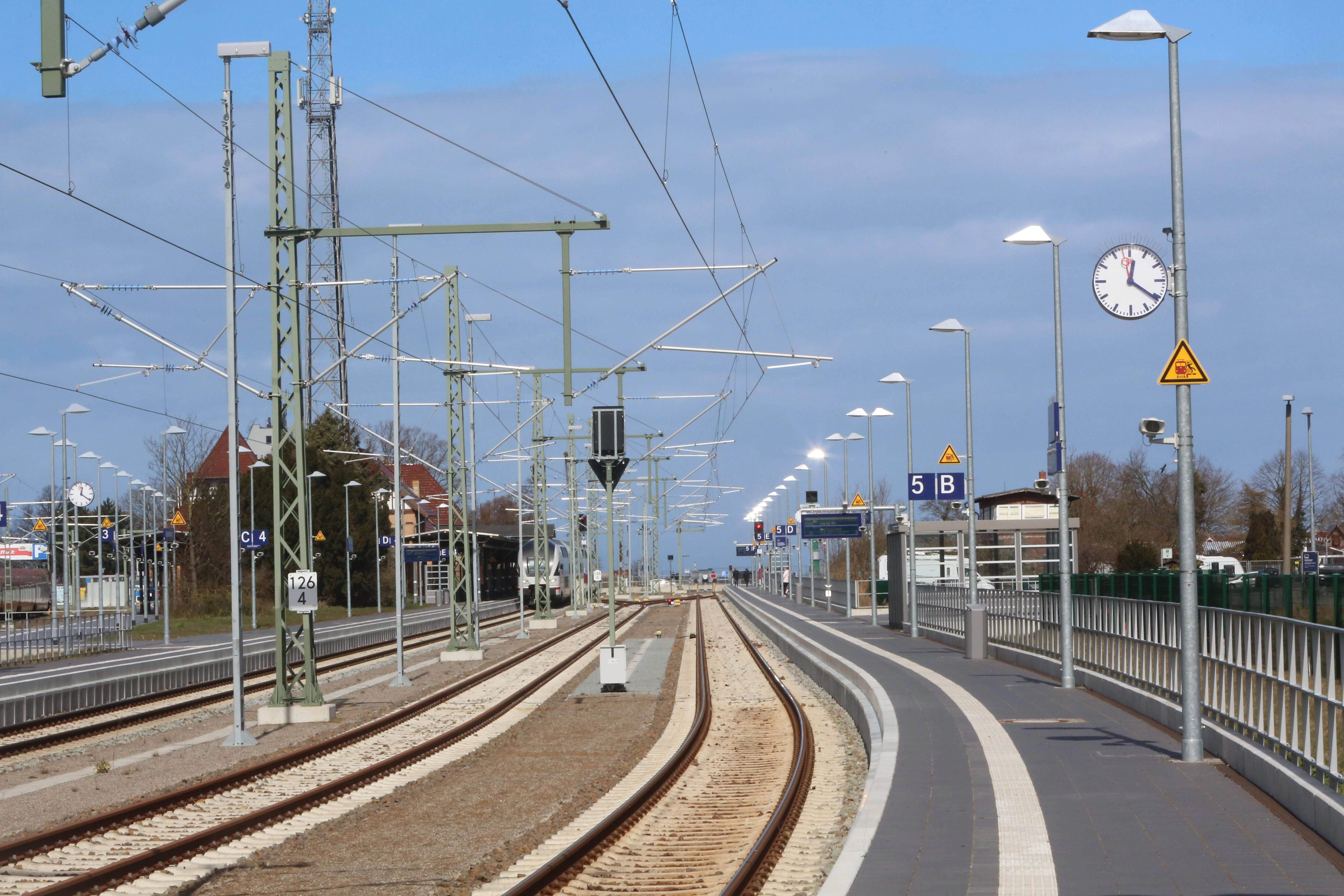 Nicht immer kann man sich auf die Bahn verlassen.