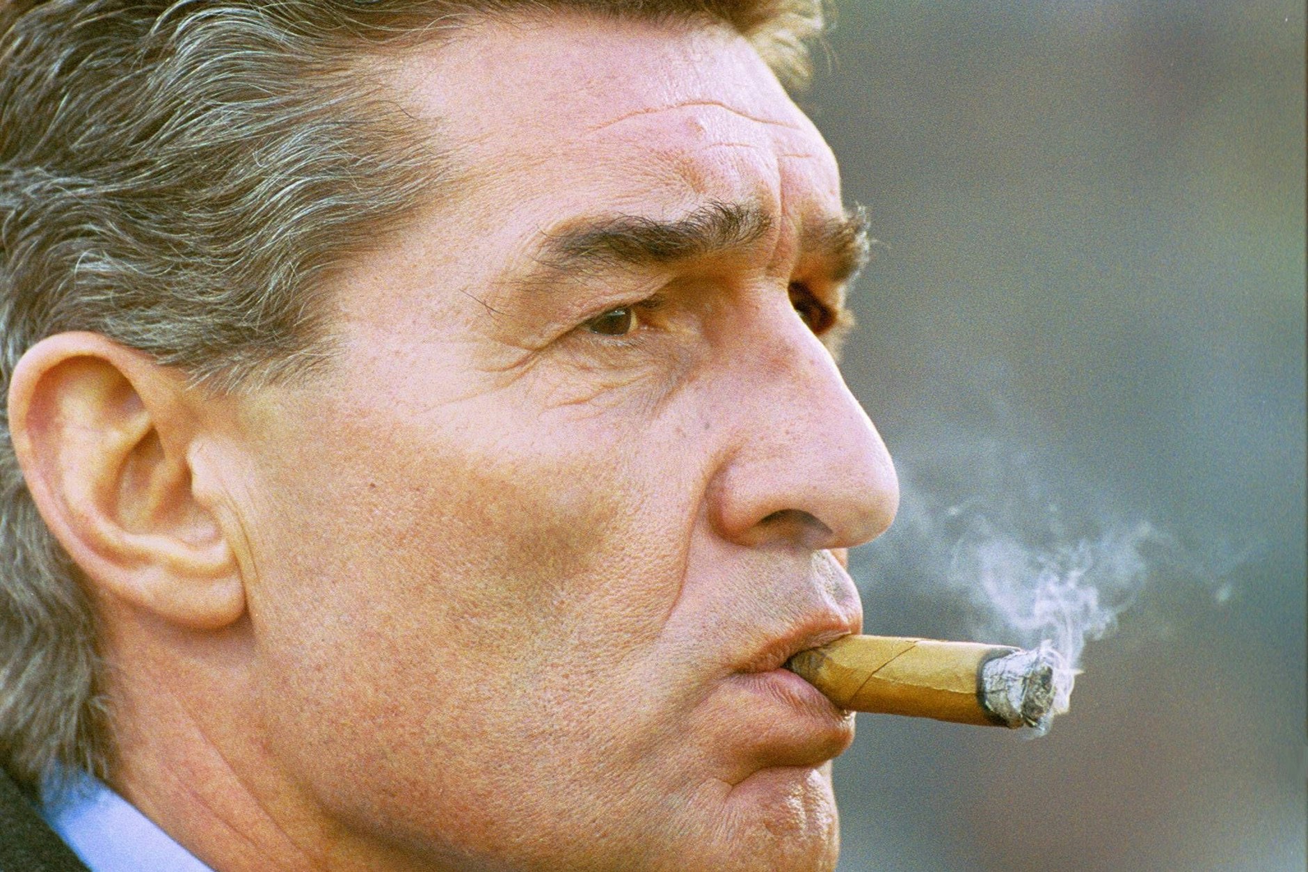 Die Zigarre war sein Markenzeichen: Rudi Assauer