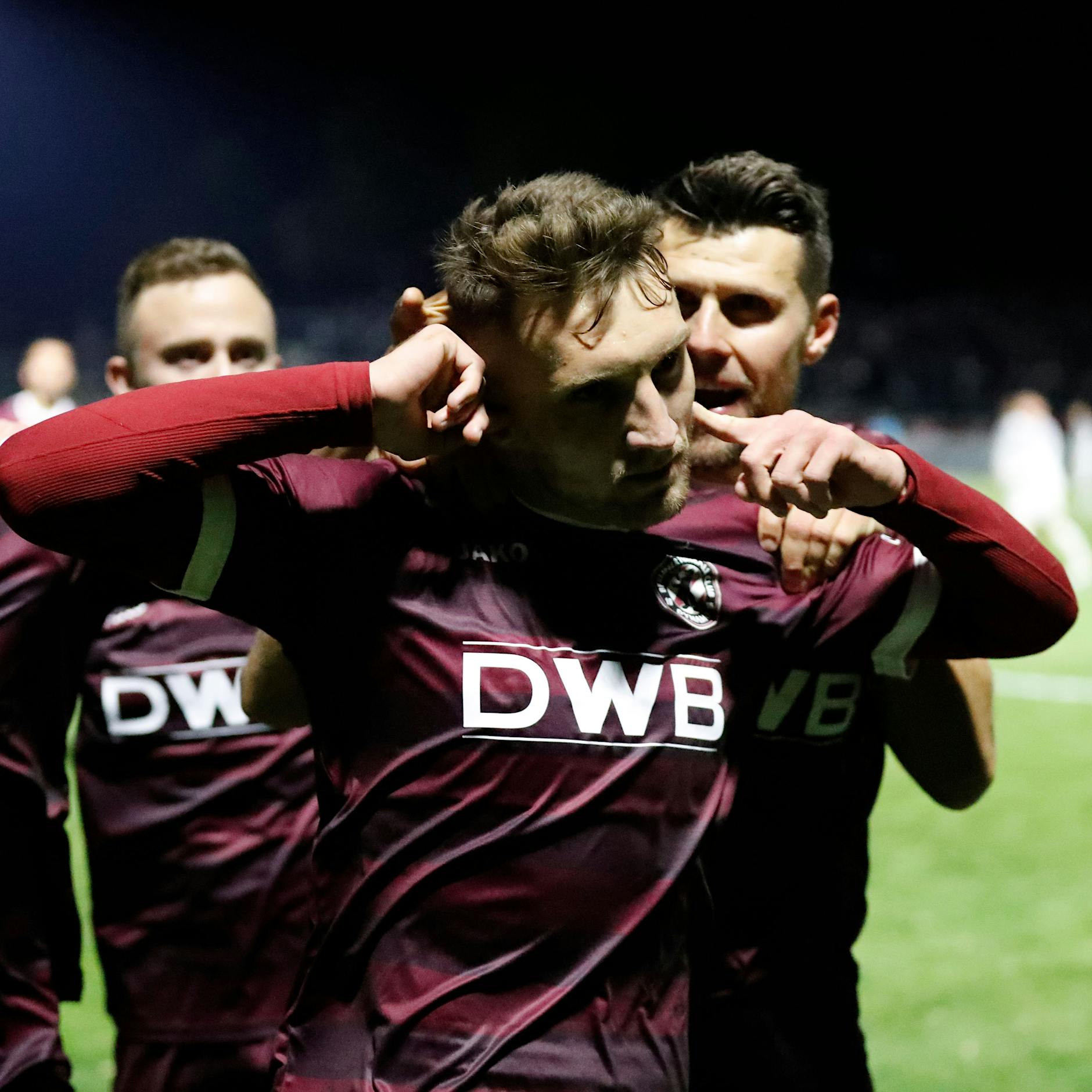 BFC-Angreifer Suljic im Glück: Kaum ist die Familie da, trifft endlich auch mal der Amar …