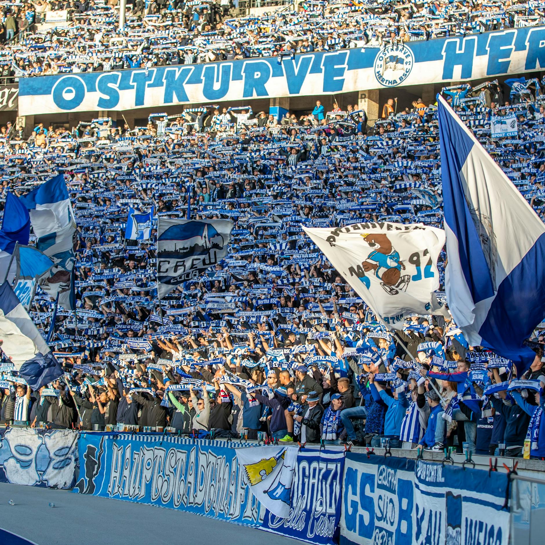 Herthas Fans und Mannschaft sind nach Jahren der Entfremdung wieder eine Einheit geworden. Die Anhänger sind wieder ein Siegfaktor