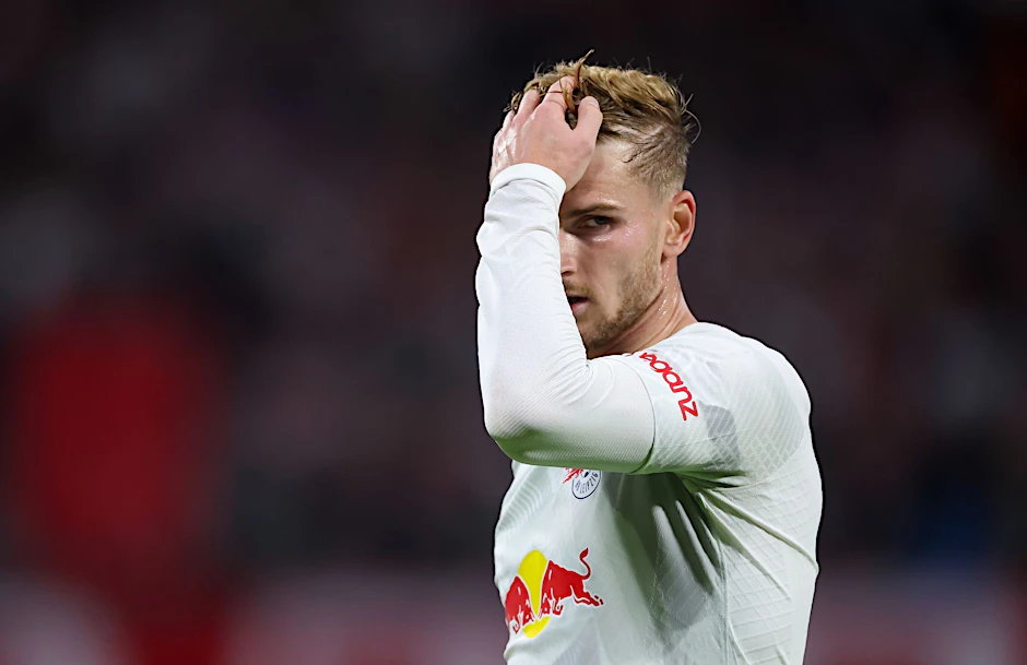 ARCHIV - Leipzigs Timo Werner fällt weiterhin aus.  