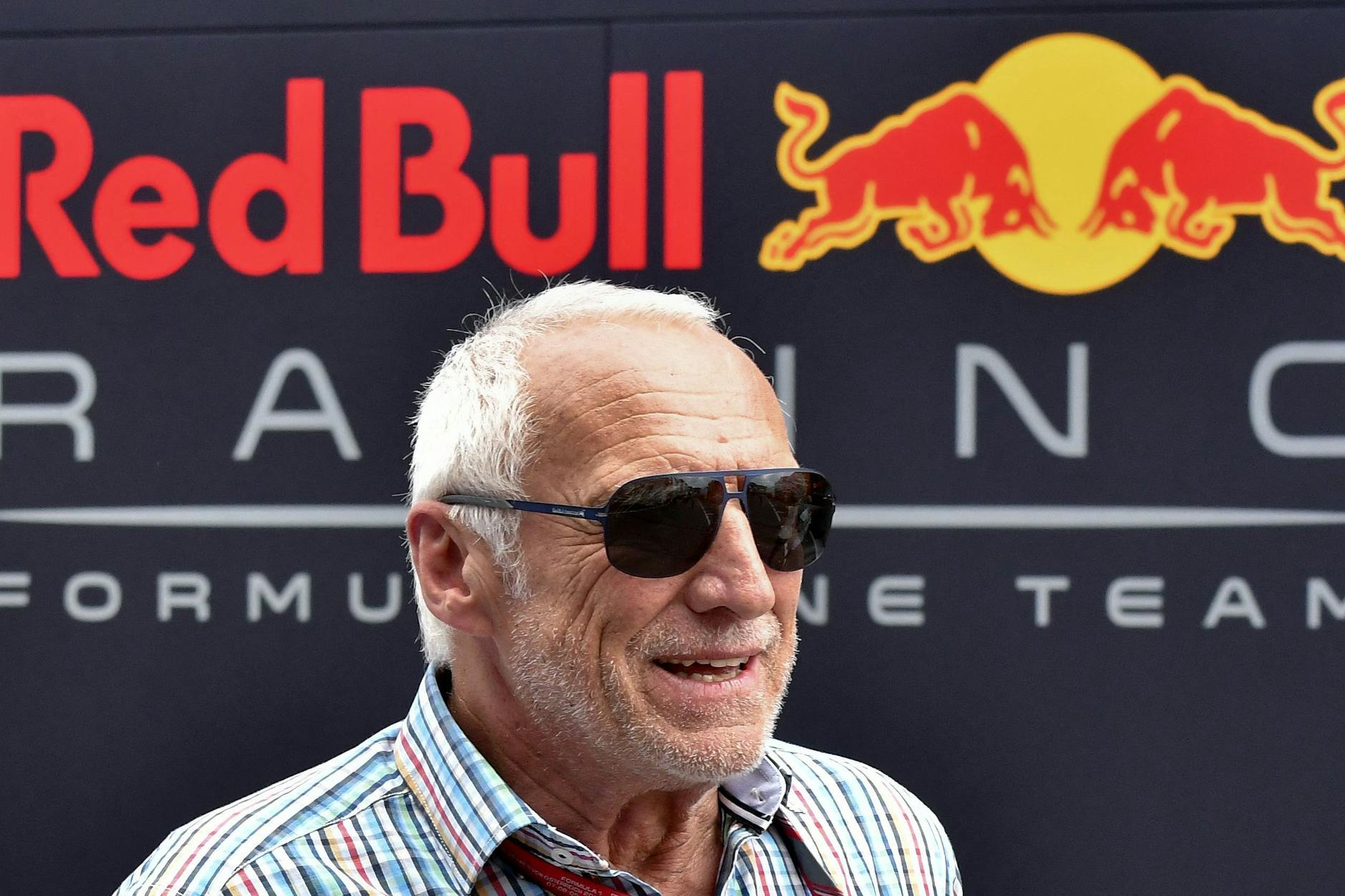 Red Bull-Chef Dietrich Mateschitz beim Formel-1-Grand-Prix in Österreich im Jahre 2017.
