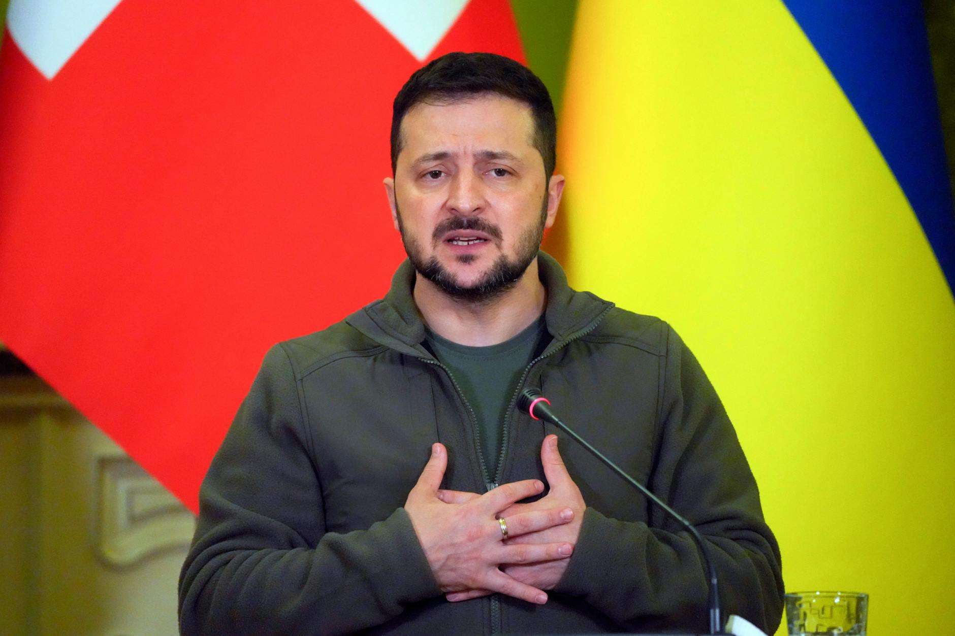 Der ukrainische Präsident Wolodymyr Selenskyj