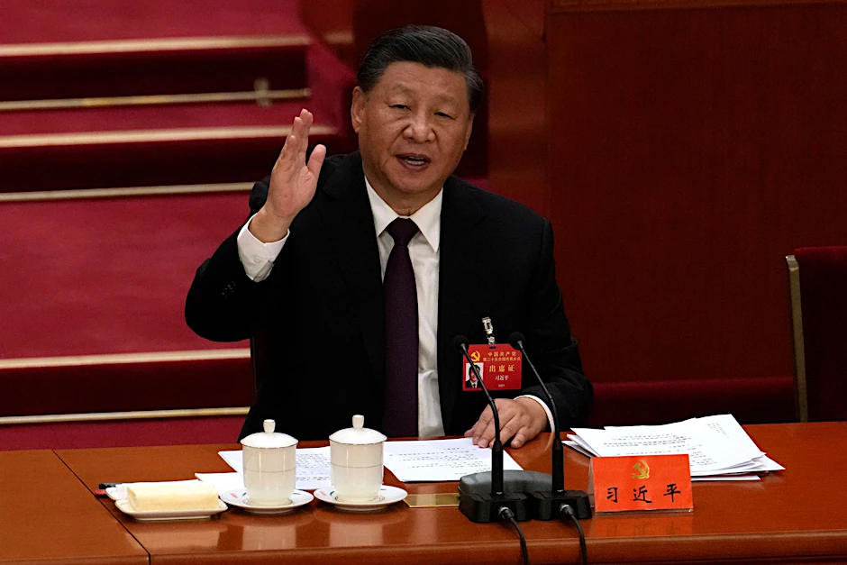 Xi Jinping will eine dritte Amtszeit als Präsident von China antreten.  