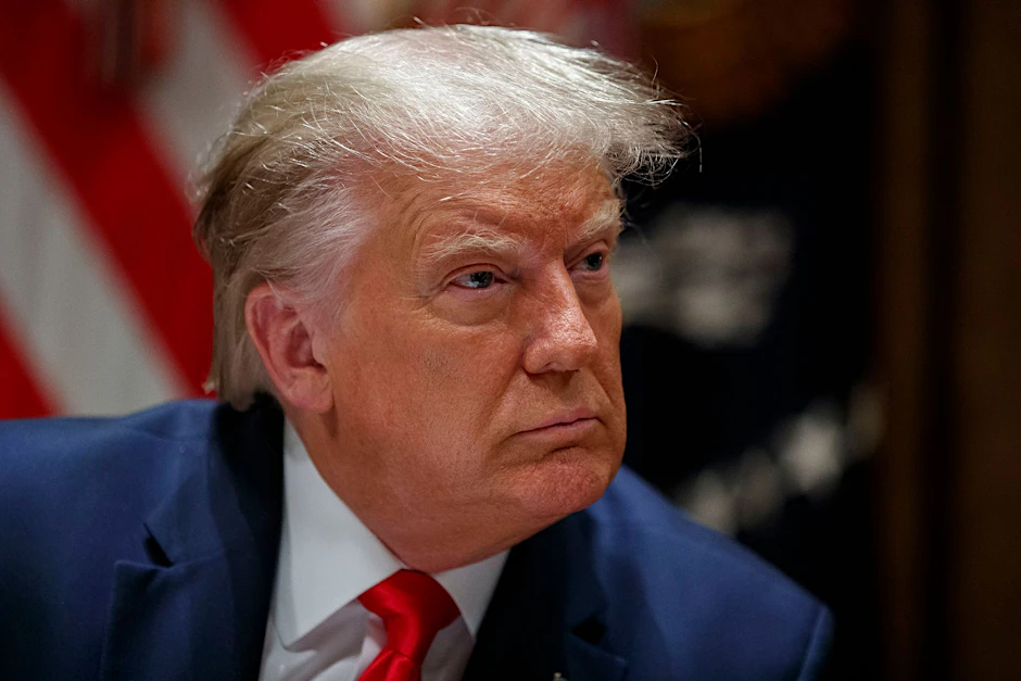 ARCHIV - Ex-Präsident Donald Trump hat Ärger mit dem FBI.  