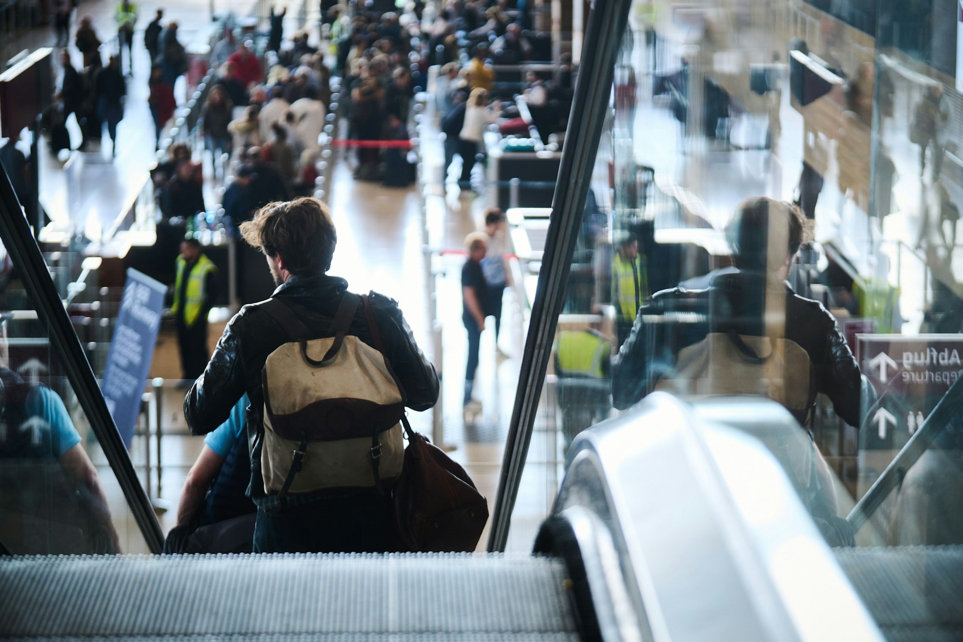 Wenn die Rollstühle nur nach unten fahren. 