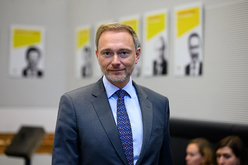 Bundesminister der Finanzen,&nbsp;Christian Lindner (FDP).