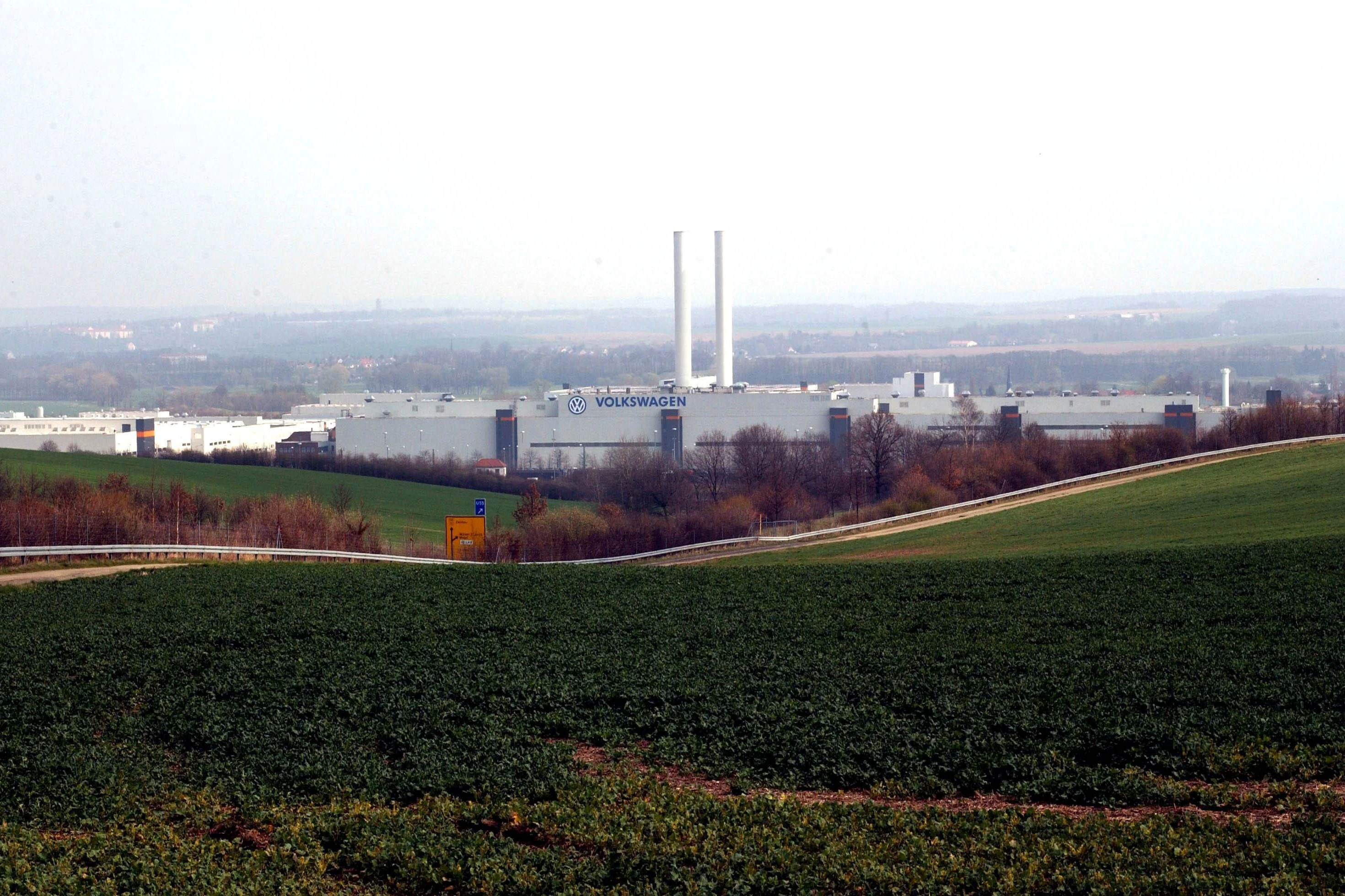 Volkswagenwerk an der Mosel in Zwickau bietet viele Arbeitsplätze.