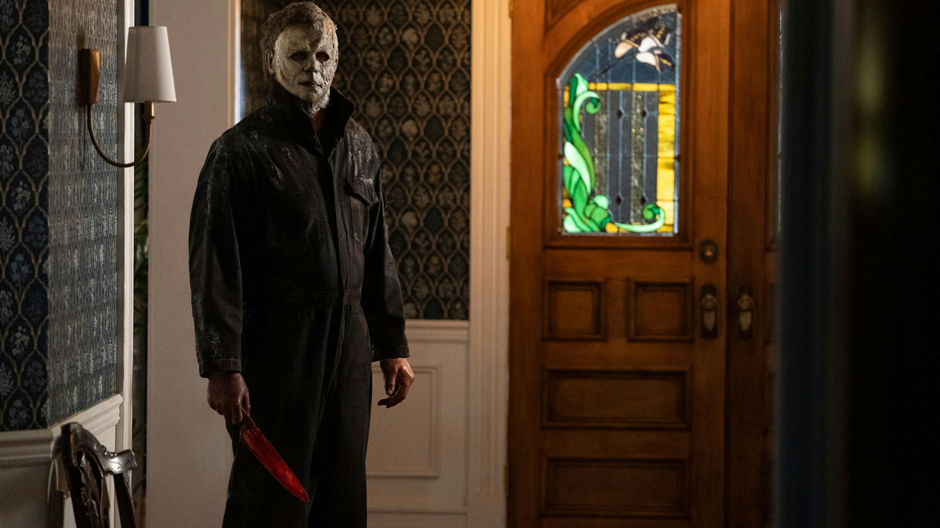 Serienmörder Michael Myers in einer Szene aus Halloween Ends. Die Reihe ist auch bei Horror-Fans beliebt.