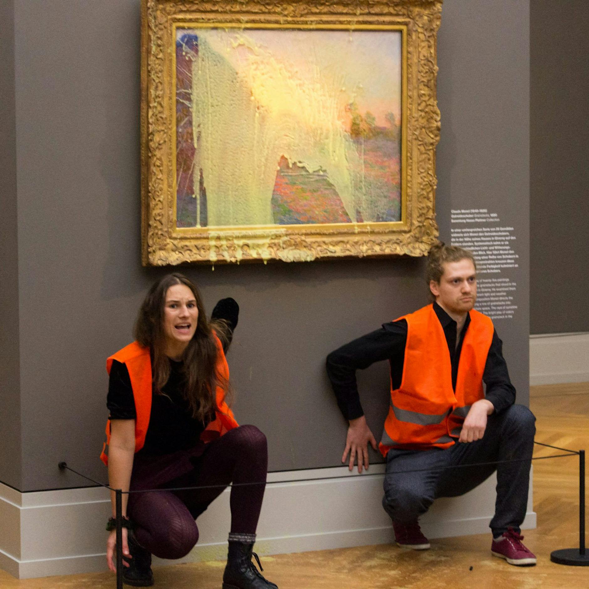 Update! Nach Kartoffelbrei-Attacke: Museum Barberini schließt vorerst. So hoch ist der Schaden