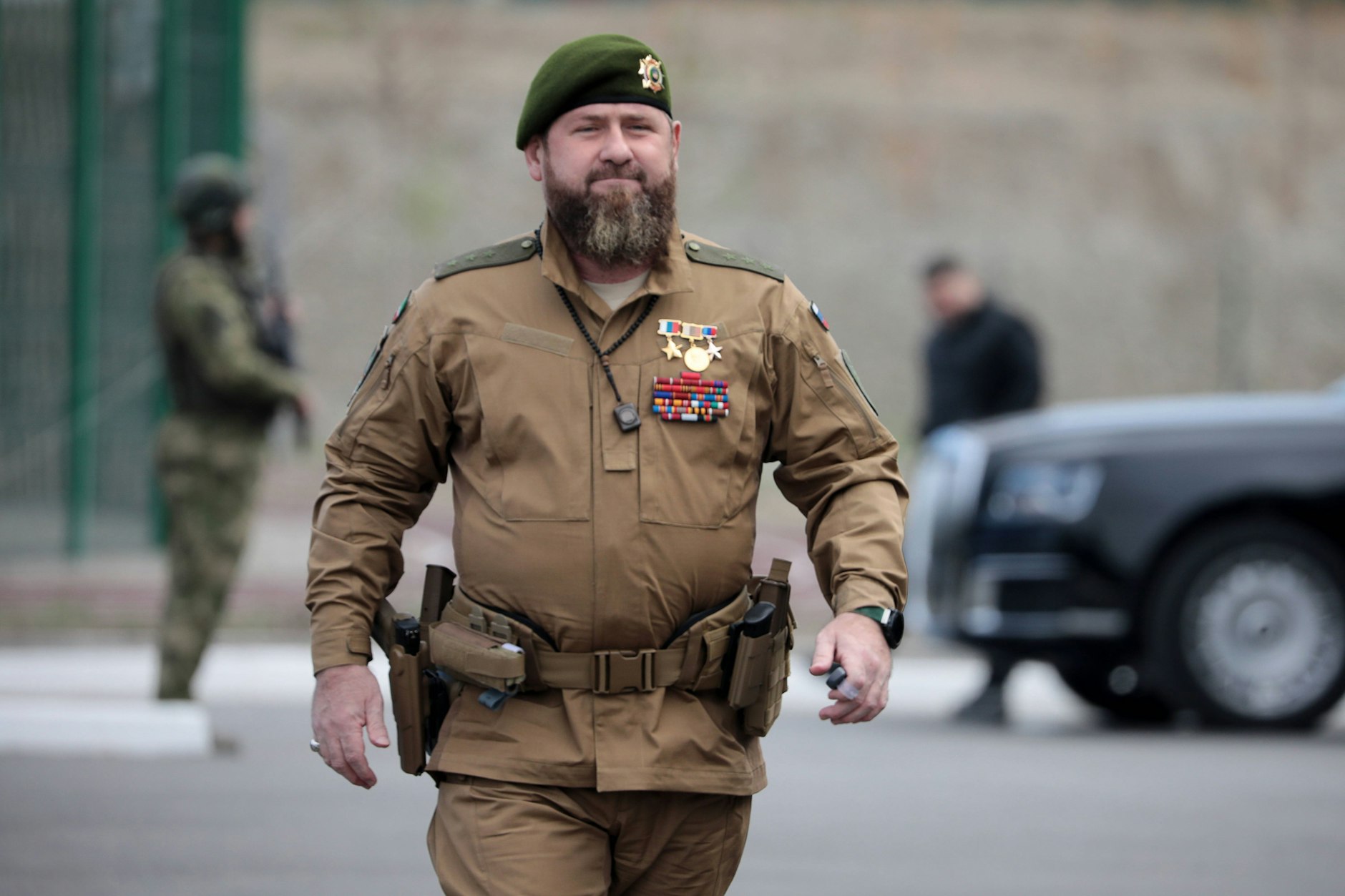 Der Tschetschenen-Führer Ramsan Kadyrow wurde Anfang Oktober von Putin zum Generaloberst befördert.&nbsp;