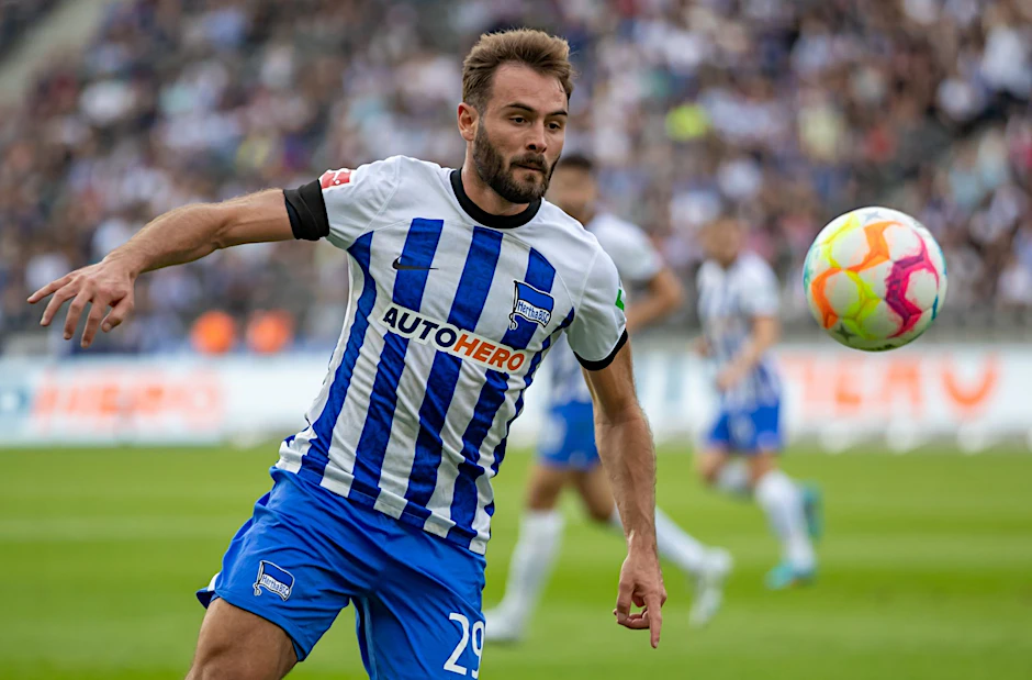 ARCHIV - Fühlt sich bei der Hertha wohl: Lucas Tousart.  