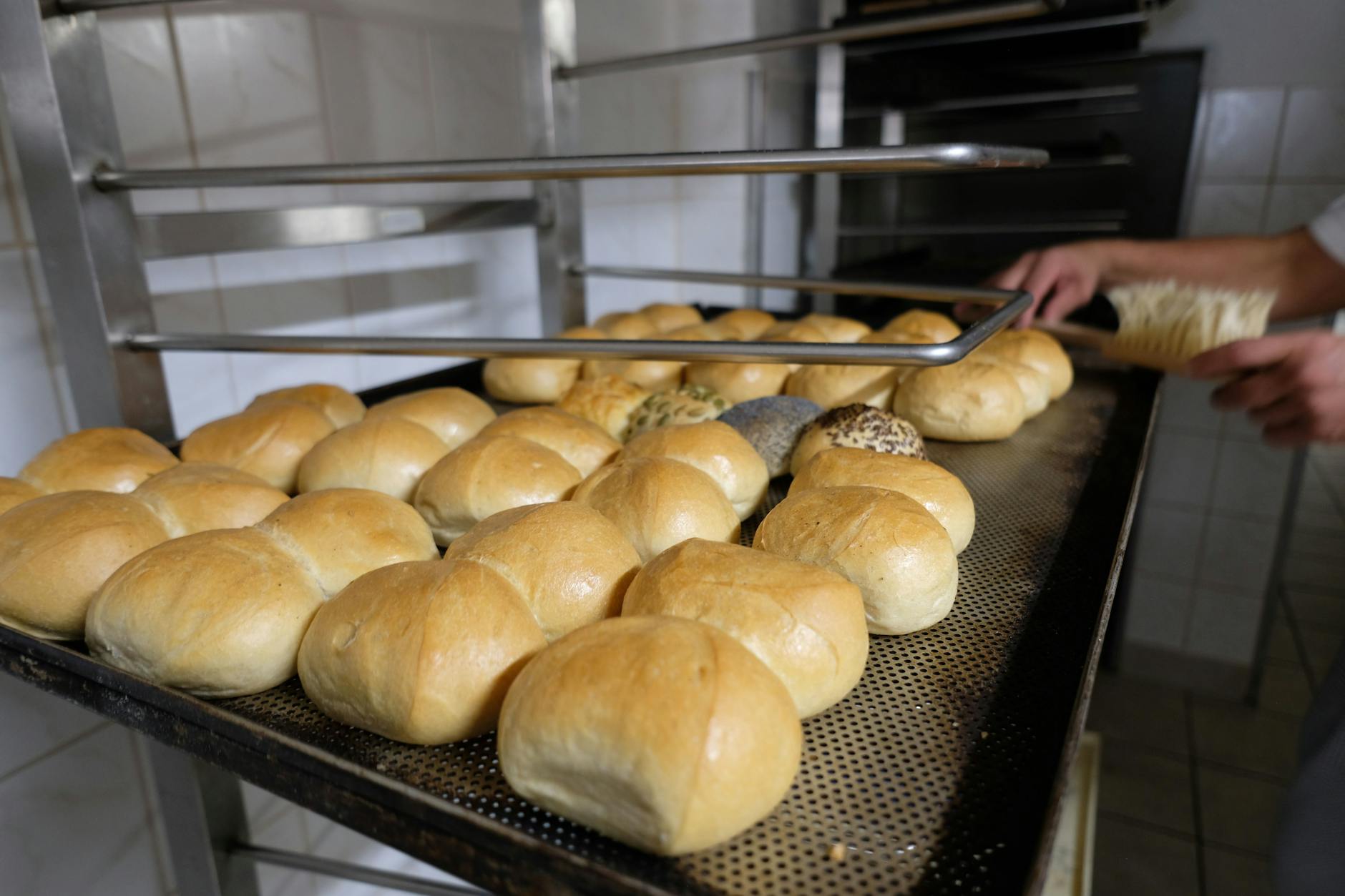Drei von vier Bäckereien betreiben ihre Backöfen mit Gas.
