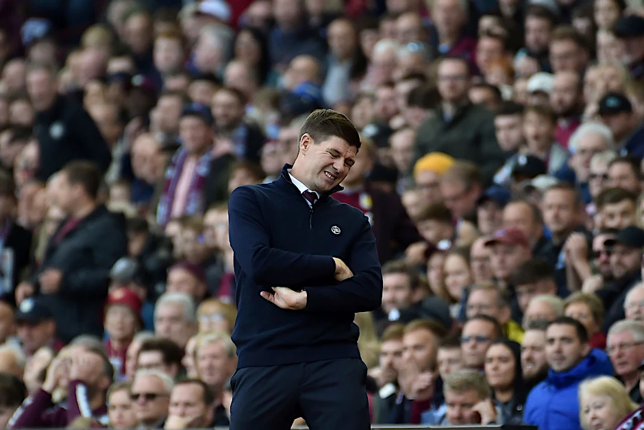 ARCHIV - Steven Gerrard ist nicht mehr der Trainer von Aston Villa.  
