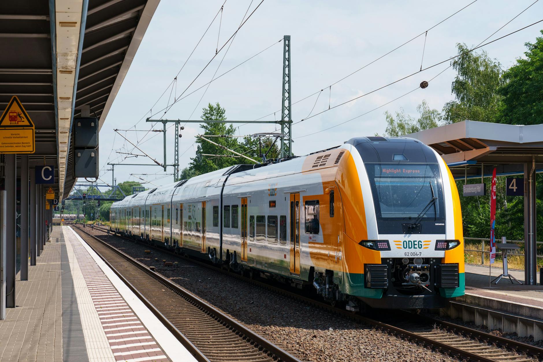 Bald unterwegs in Berlin und Brandenburg: Ein Zug vom Typ Siemens Desiro HC. Die ODEG hat 29 Garnituren gekauft. Sie fahren unter anderem nach Potsdam, Brandenburg und Frankfurt (Oder).
