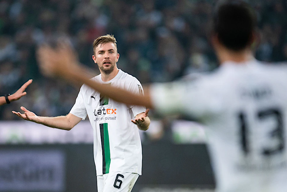 Christoph Kramer verlor mit seinen Gladbachern 1:3 gegen Eintracht Frankfurt.  