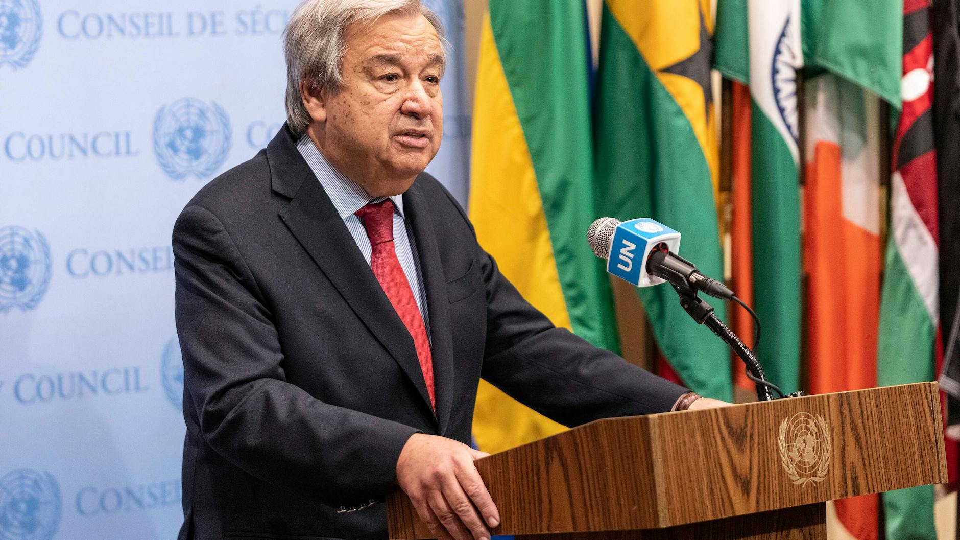 UN-Generalsekretär António Guterres.