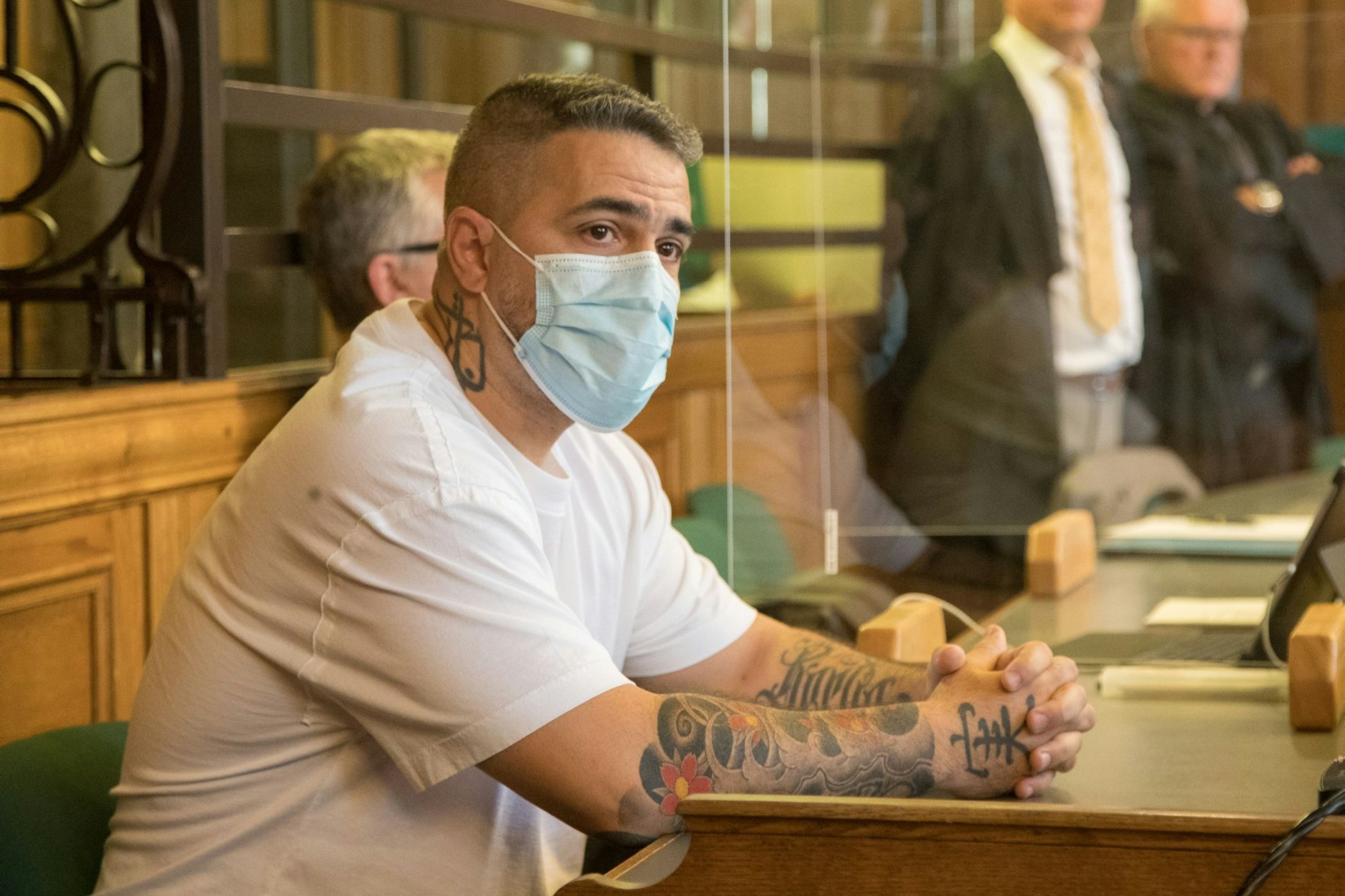 Der Rapper Bushido ist Nebenkläger beim Prozess gegen Arafat Abou-Chaker.