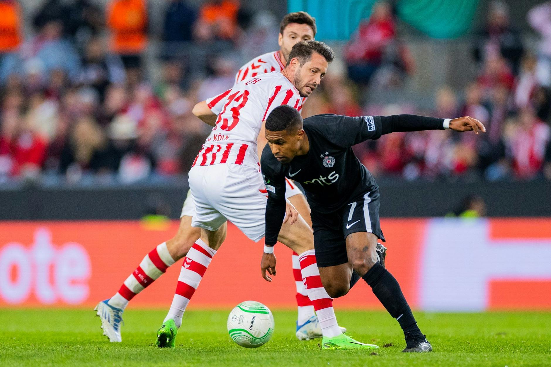 Der 1. FC Köln ist am Donnerstag bei Partizan Belgrad zu Gast.