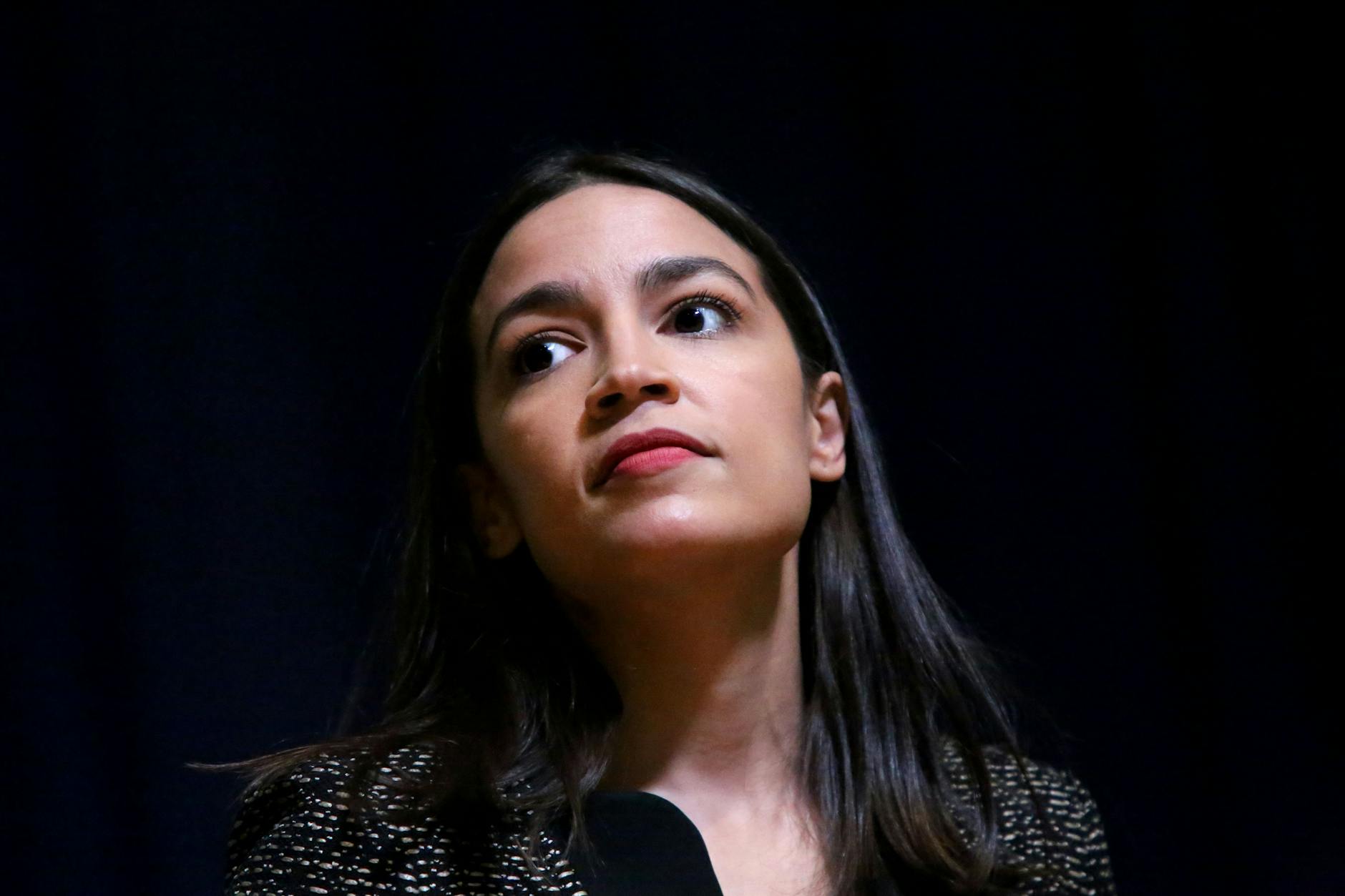 Auch Alexandria Ocasio-Cortez aus New York hat den Brief unterzeichnet.