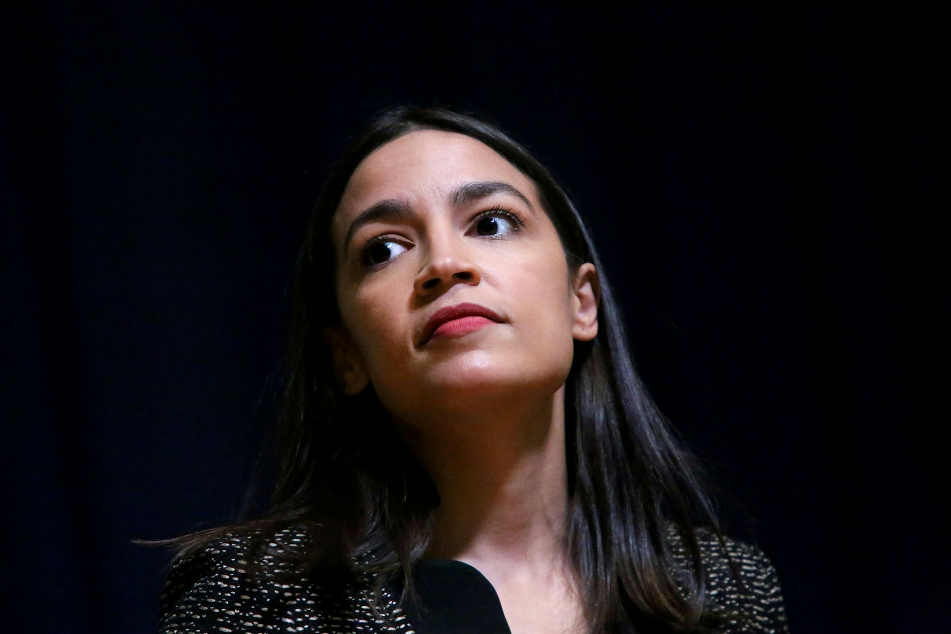 Auch Alexandria Ocasio-Cortez aus New York hat den Brief unterzeichnet.