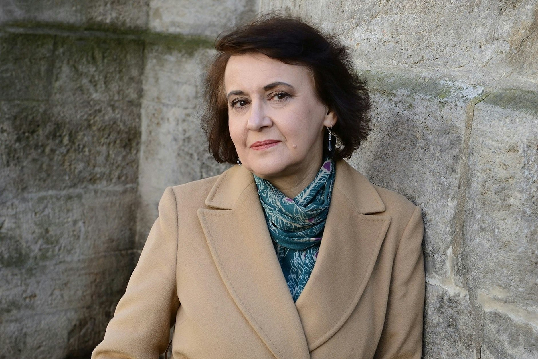 Die Schriftstellerin Oksana Sabuschko.