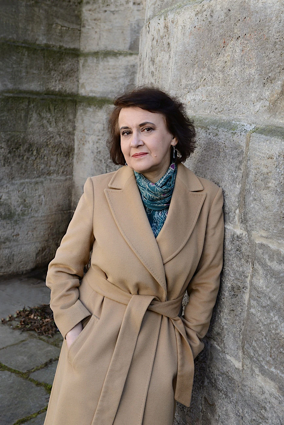 Die Schriftstellerin Oksana Sabuschko.
