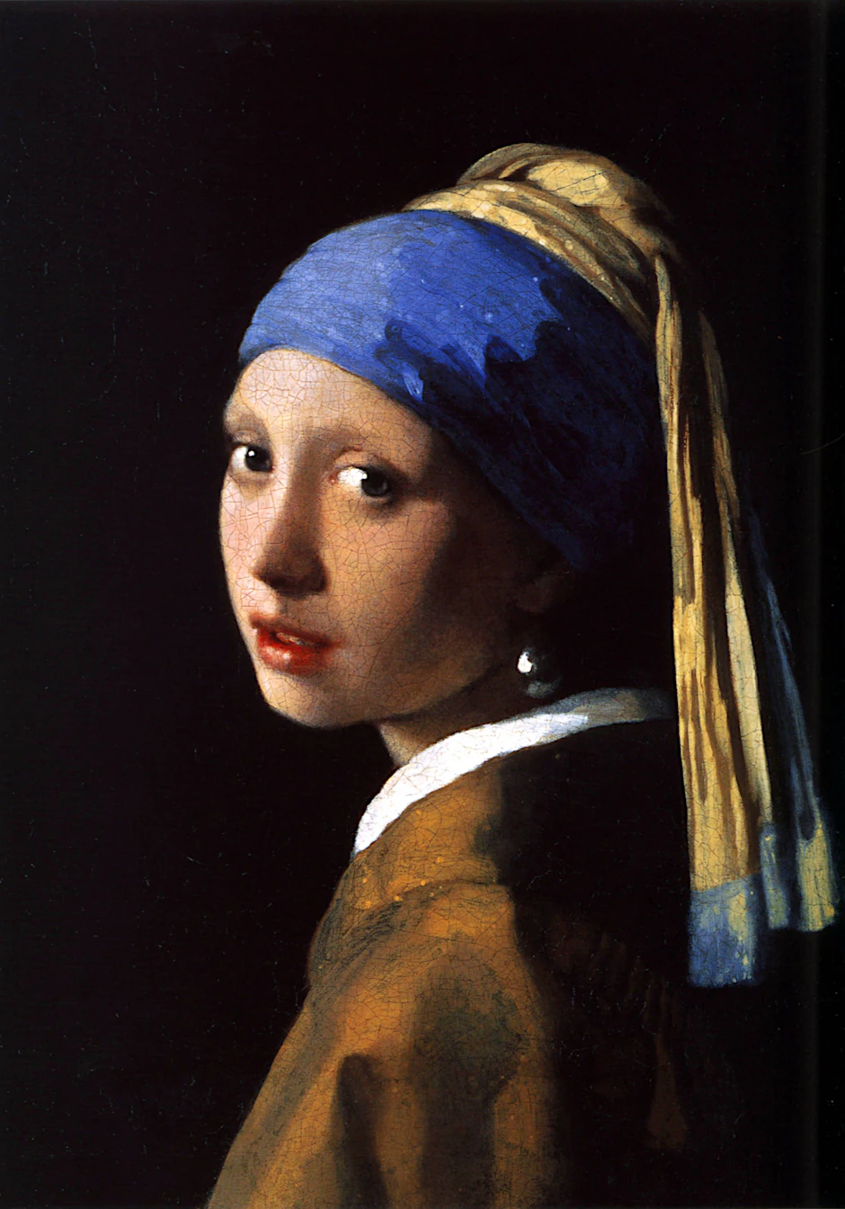 Johannes Vermeers „Das Mädchen mit dem Perlenohrring“ (Original: Het Meisje met de Parel).